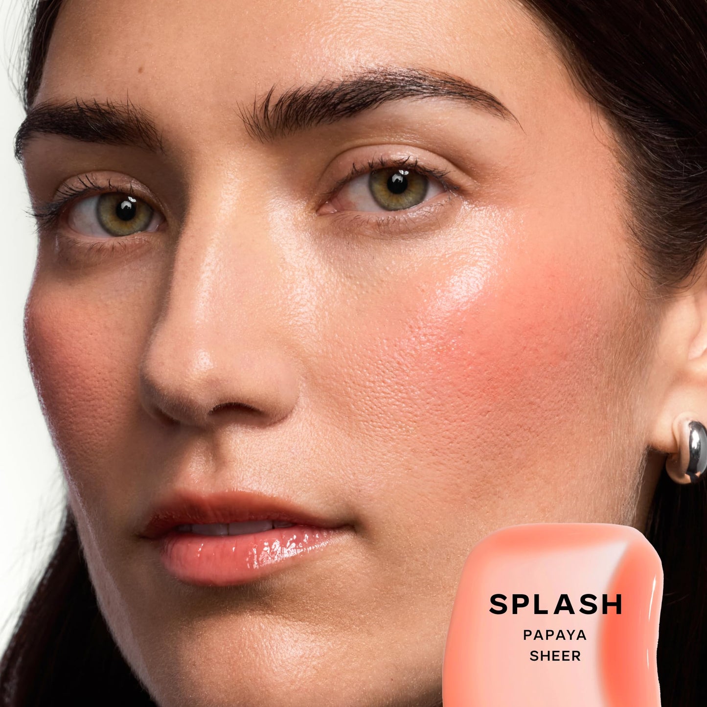 Saie Glossybounce - Hydrating Lip Gloss and Tinted Lip Oil Hybrid with Hyaluronic Acid & Jojoba Oil for Non-Sticky, Ultra-Shiny, Plump & Soft Lips - Beauty & Personal Care Saie