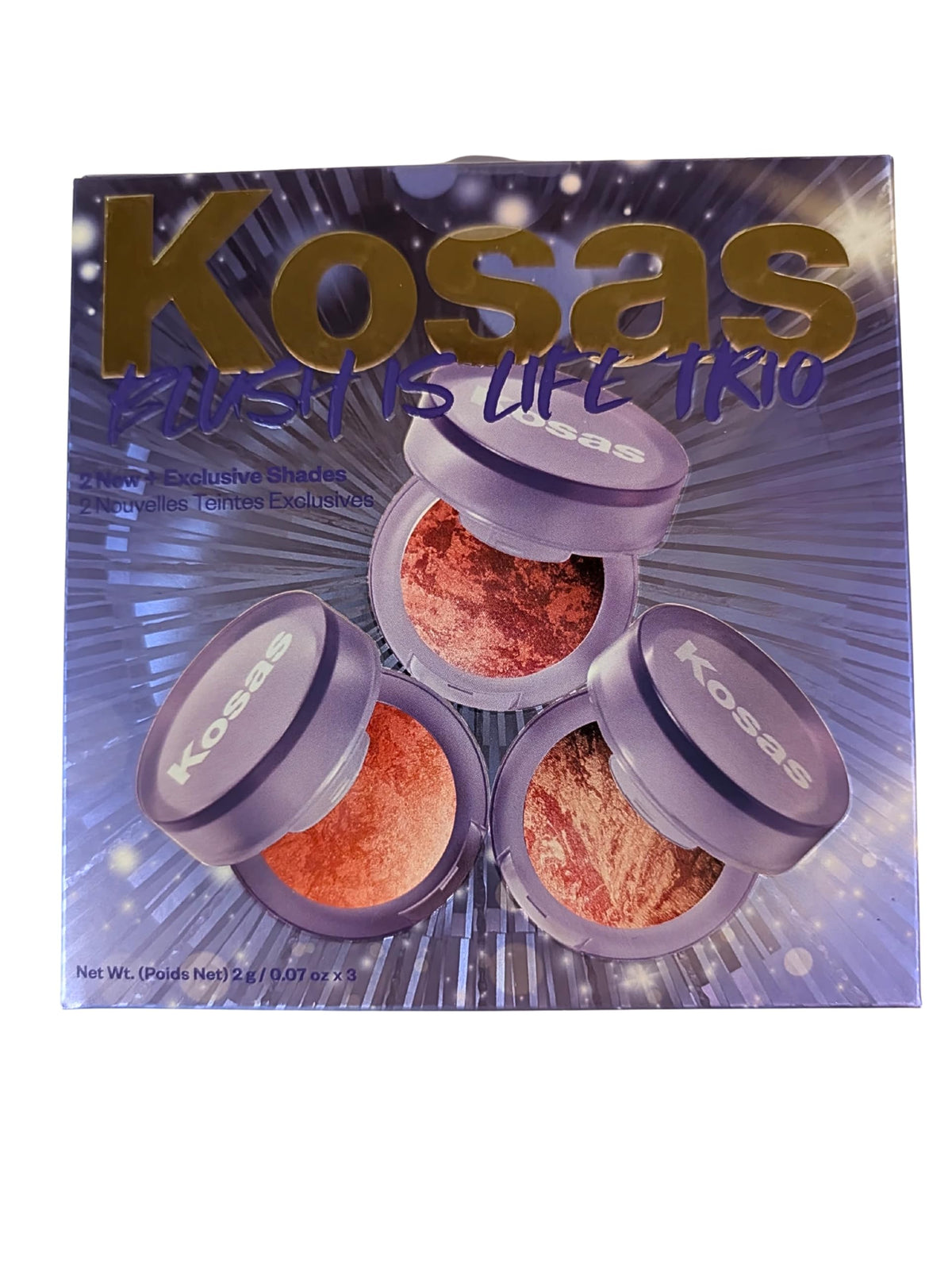 Kosas Blush Is Life Trio - Limited Edition 3-Piece Cream Blush Set, 0.07 oz Each - Buildable Radiant Color for All Skin Tones