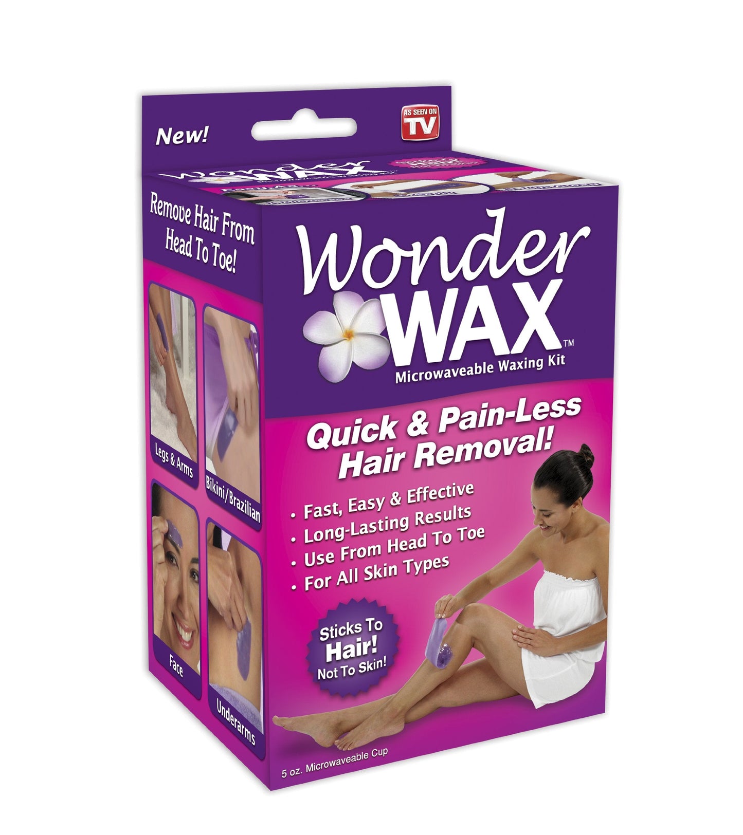 Wonder Wax Hair Removal Wax, 5 Ounce Beauty and Personal Care Wonder Wax