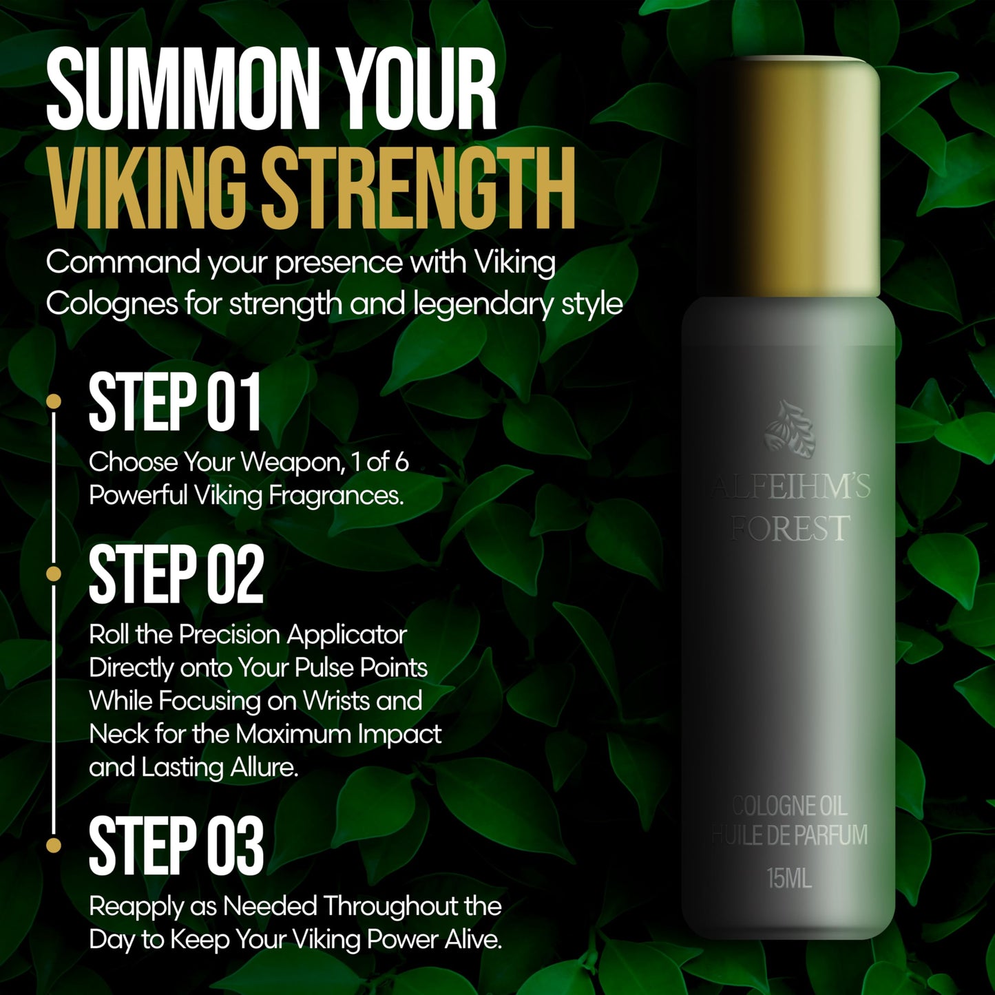 The Beard Struggle Viking Cologne Sampler Kit, Set of 6 Premium Concentrated Colognes for Men - 6x More Longer Than Traditional Mens Colognes Gift Beauty & Personal Care The Beard Struggle