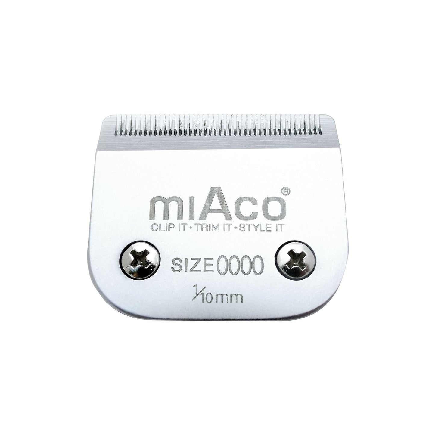 Miaco Size 0000 Detachable Clipper Blade fits Oster Classic 76, Andis BGC, BGR, BGRC, MBG Beauty and Personal Care Miaco