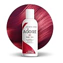 Adore Semi Permanent Hair Color (064 Ruby Red) | Vegan & Cruelty-Free Red Hair Dye | No Ammonia, No Peroxide, No Alcohol | 4 Fl Oz Beauty & Personal Care Adore