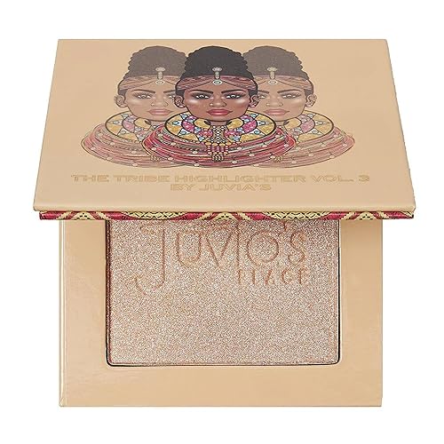 Juvia's Place - Tribe Highlighter Vol. 3 - Glow Highlighter Face Makeup Powder - Shimmering Glow Finish perfect for cheekbones, Radiant Mineral Beauty & Personal Care Juvia's Place