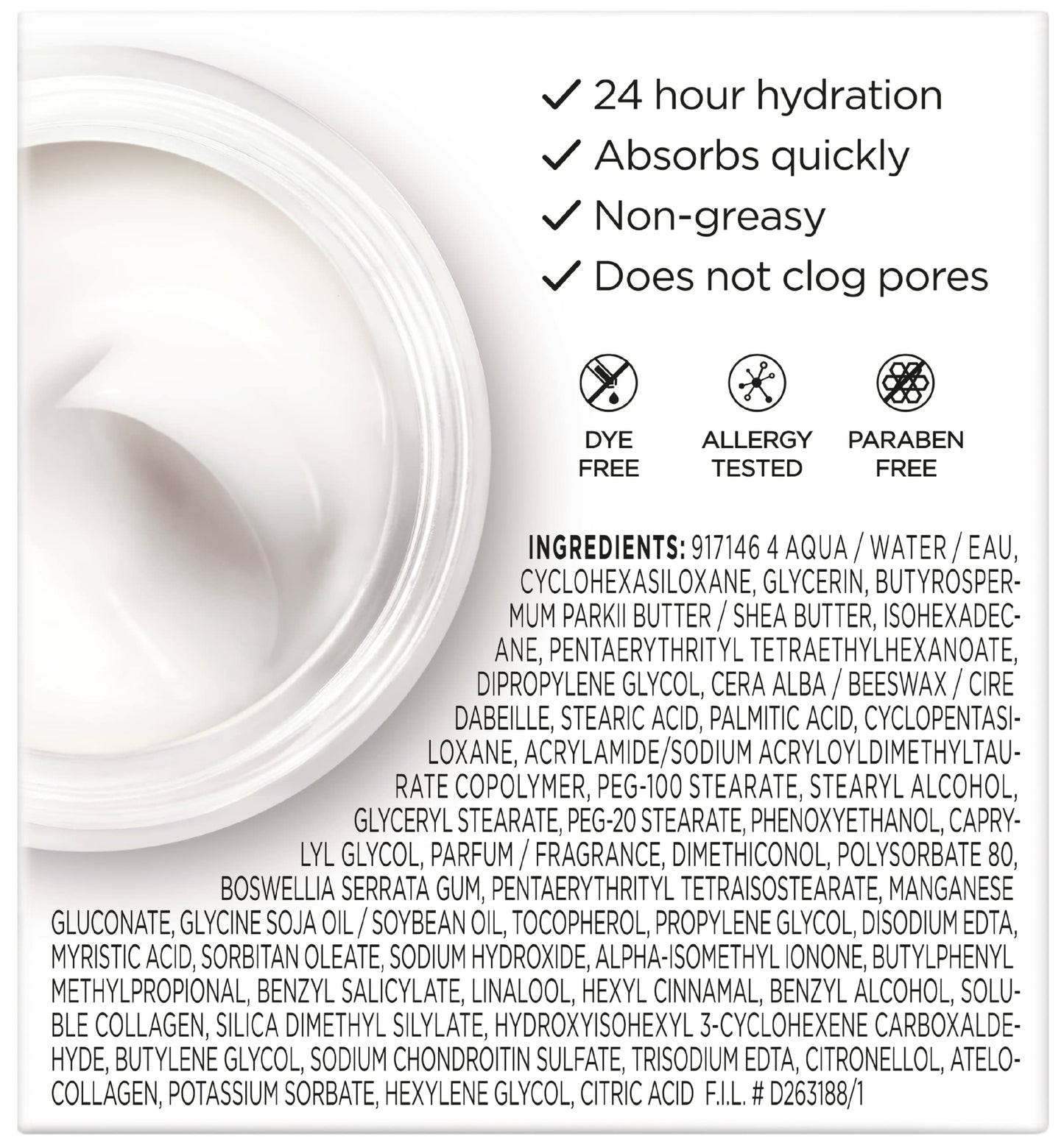L’Oreal Paris Collagen Daily Face Moisturizer, Anti Aging Face Cream to Reduce Wrinkles and Provide Intense Hydration, 1.7 oz Beauty & Personal Care L'Oreal Paris