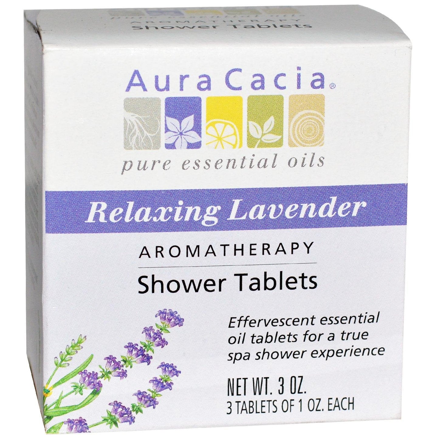 Aura Cacia Shower Tblt Lvndr Rlxng Beauty and Personal Care Aura Cacia