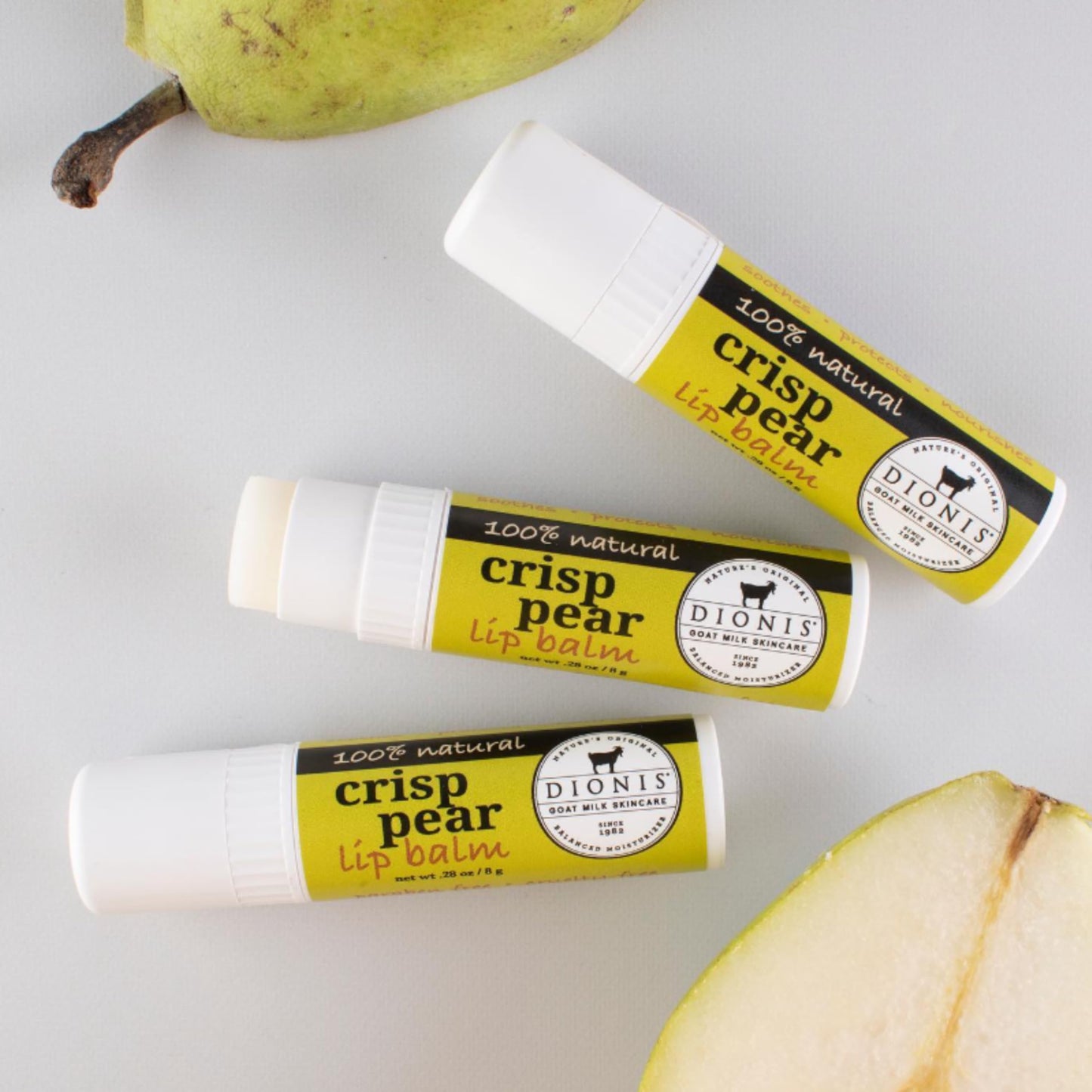 Lip Balm by Dionis Crisp Pear Beauty and Personal Care Dionis