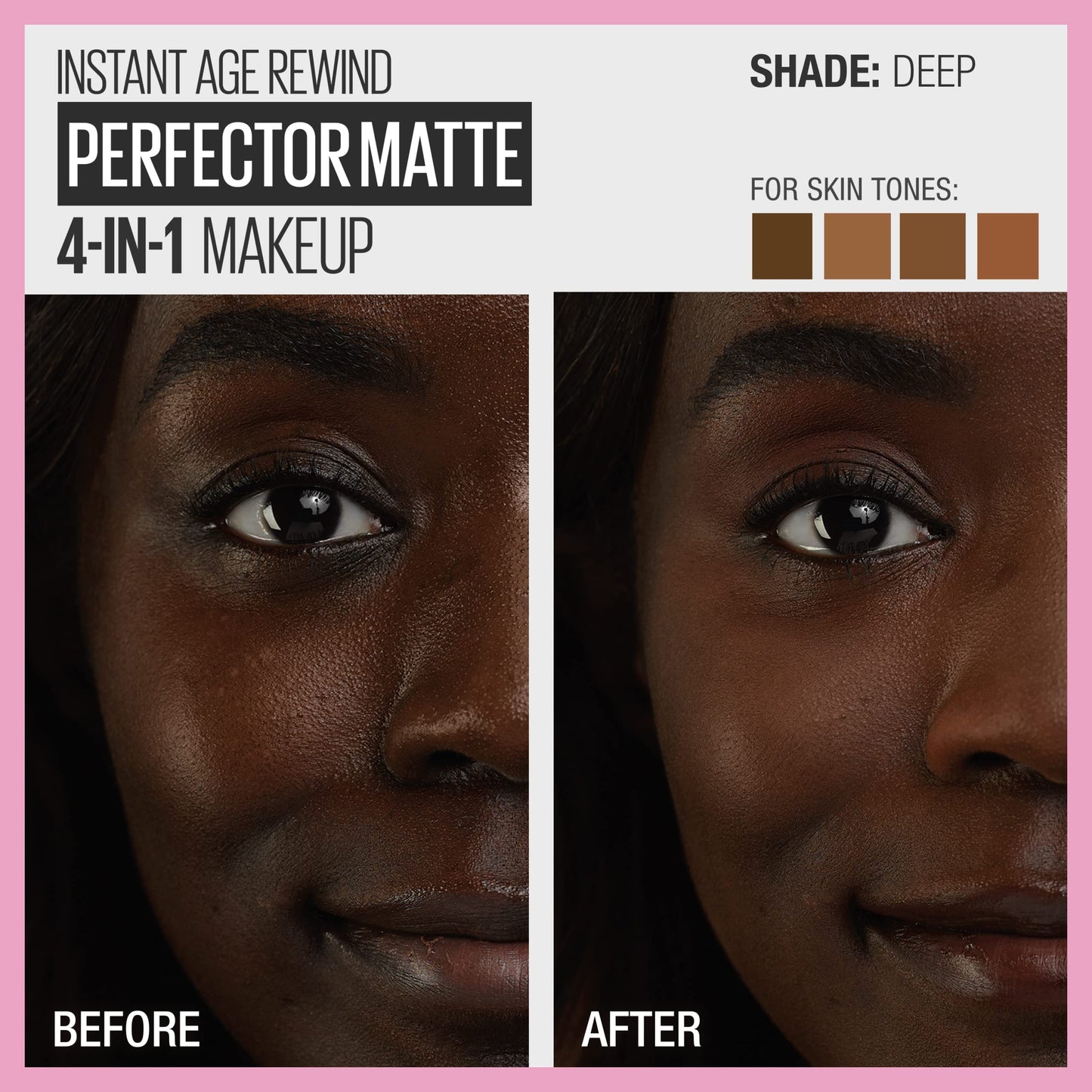 Maybelline Instant Age Rewind Instant Perfector 4-In-1 Matte Makeup, 05 Deep, 1 Count Beauty & Personal Care MAYBELLINE