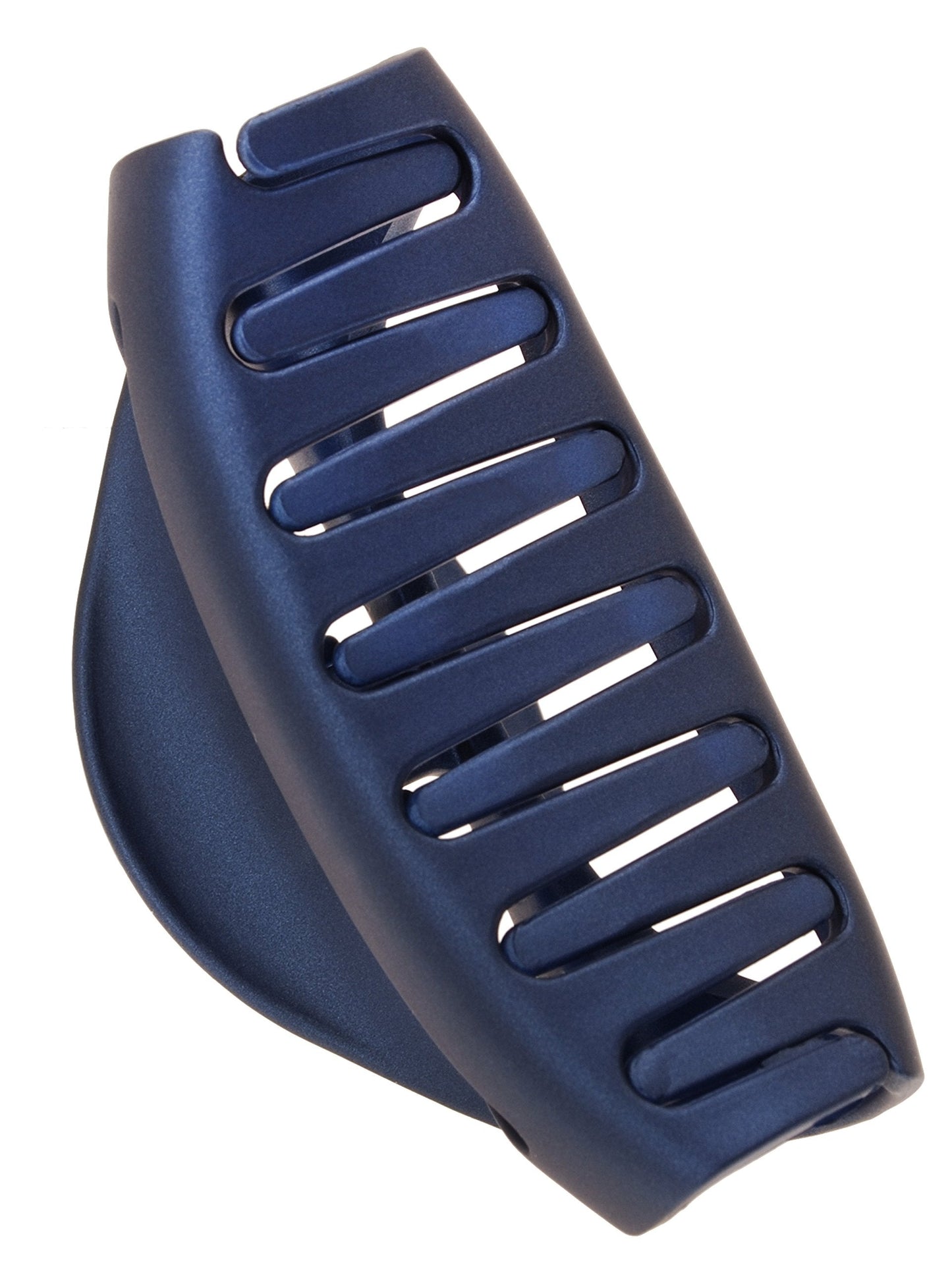 France Luxe Large Cutout Curve Claw Clip - Matte Navy Beauty & Personal Care France Luxe