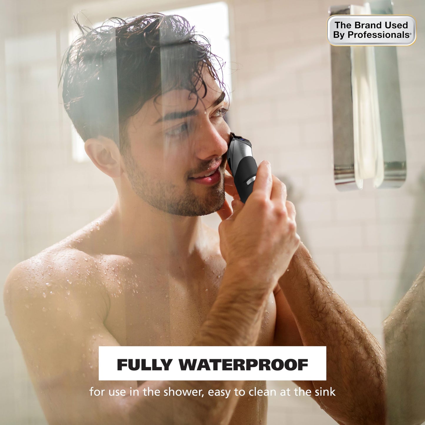 Wahl USA Pro Series Forever BladeTM Stainless Steel Cordless Rechargeable Beard Trimmer for Men with No Slip Grip & USB Charge - Model 3026017 Beauty and Personal Care Wahl