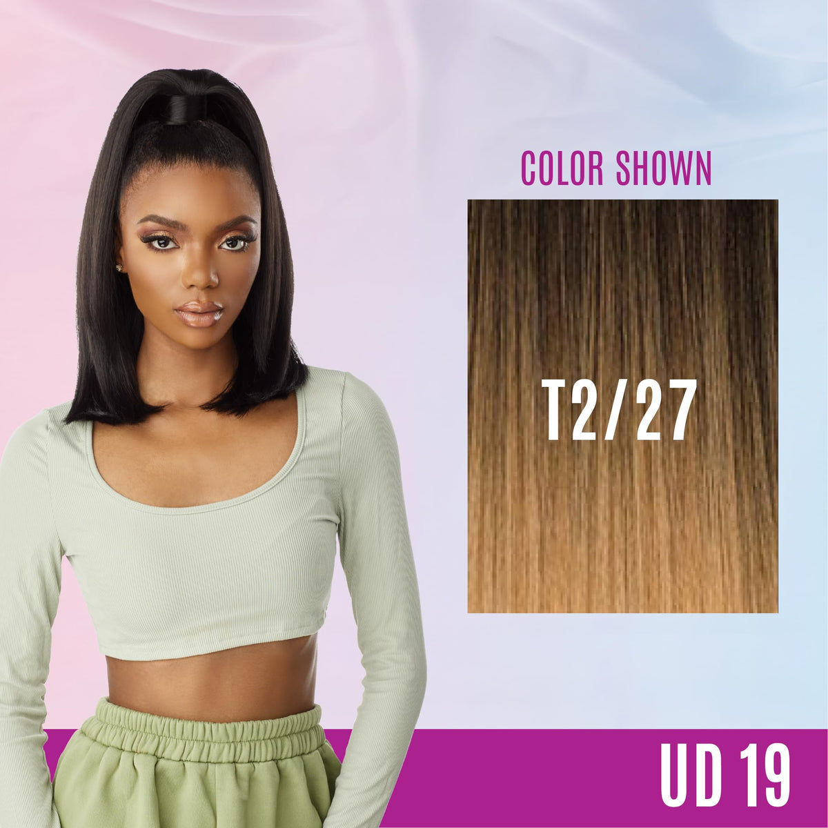 Sensationnel Instant Updown Halfwig Pony-Iud 19, T2/27