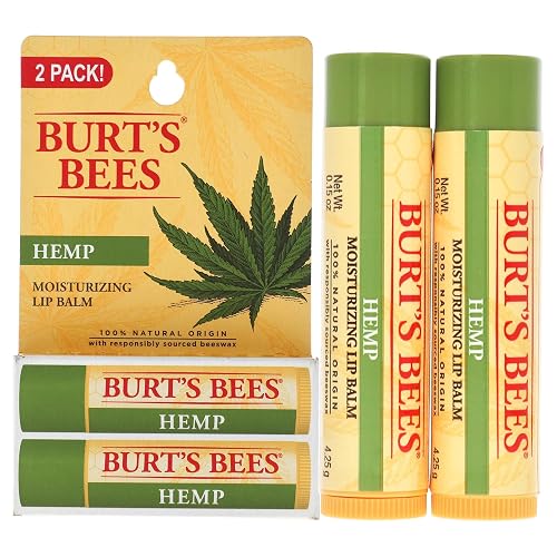 Burt's Bees Hemp Moisturizing Lip Balm Unisex 2 oz Beauty & Personal Care Burt's Bees