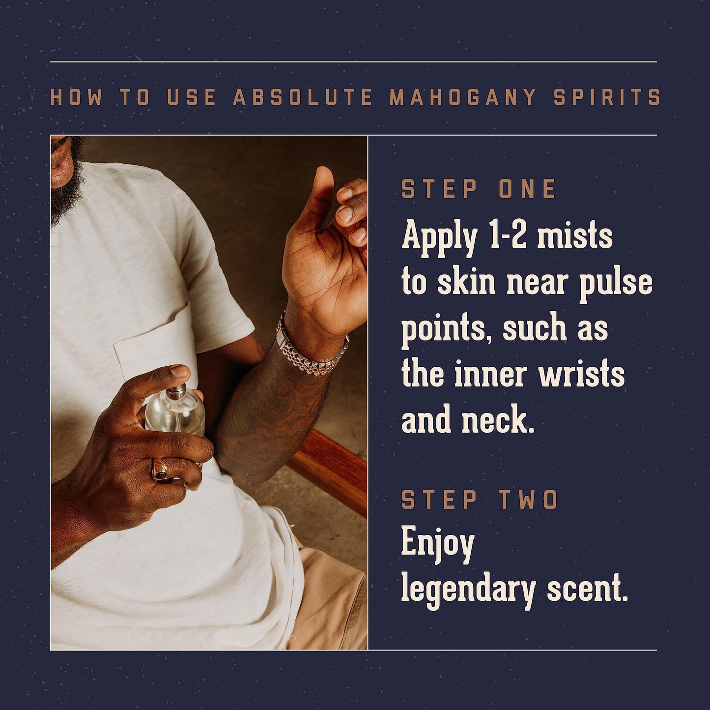 Men’s Cologne, Absolute Mahogany Fragrance, 3.4 fl. oz - Long-Lasting Eau de Parfum for Men, Sweet Scent with Woodsy Undertones - Eau de Toilette Beauty & Personal Care 18.21 Man Made