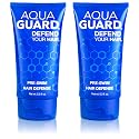 AQUA GUARD Pre-Swim Hair Defense | Protect Hair Before You Swim | Prevents Chlorine Damage + Softens Hair While Swimming | Made in California | Color Beauty & Personal Care AQUA GUARD