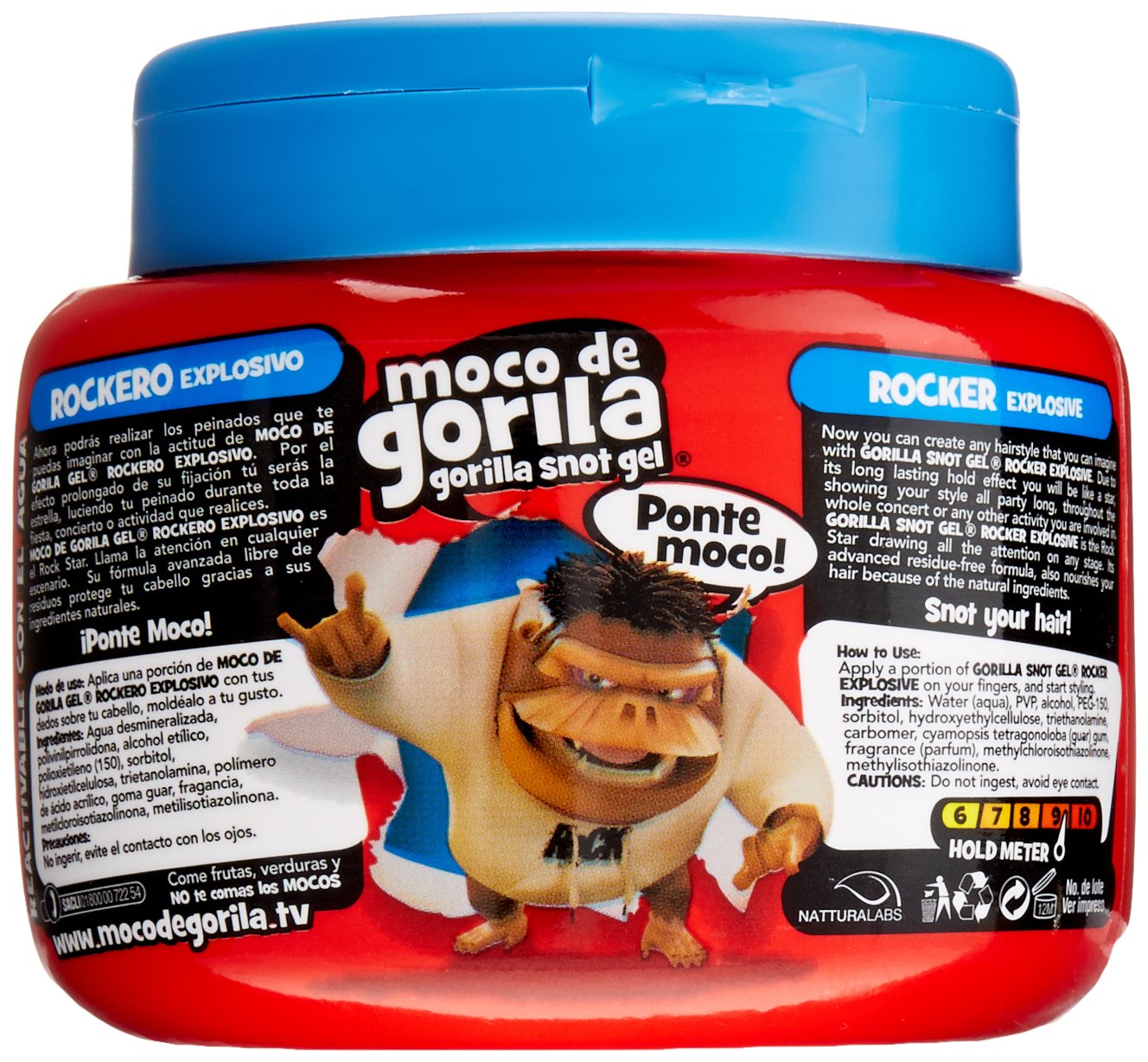 Moco De Gorilla Rockero Mega Gel, Quizz, 9.52 Ounce Beauty & Personal Care Moco de Gorila
