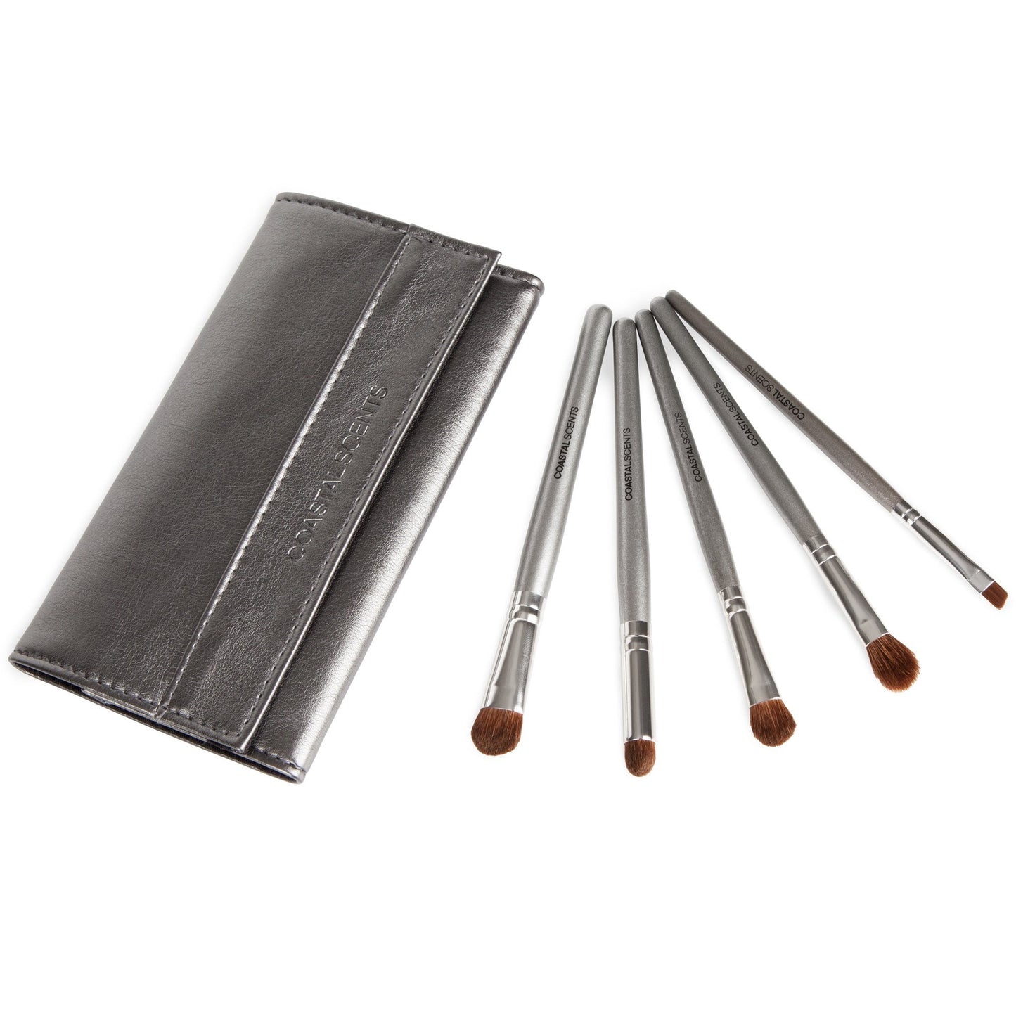 Coastal Scents Smoky Eyes Brush Set, 0.17-Inch, 2.82-Ounce Beauty & Personal Care Coastal Scents