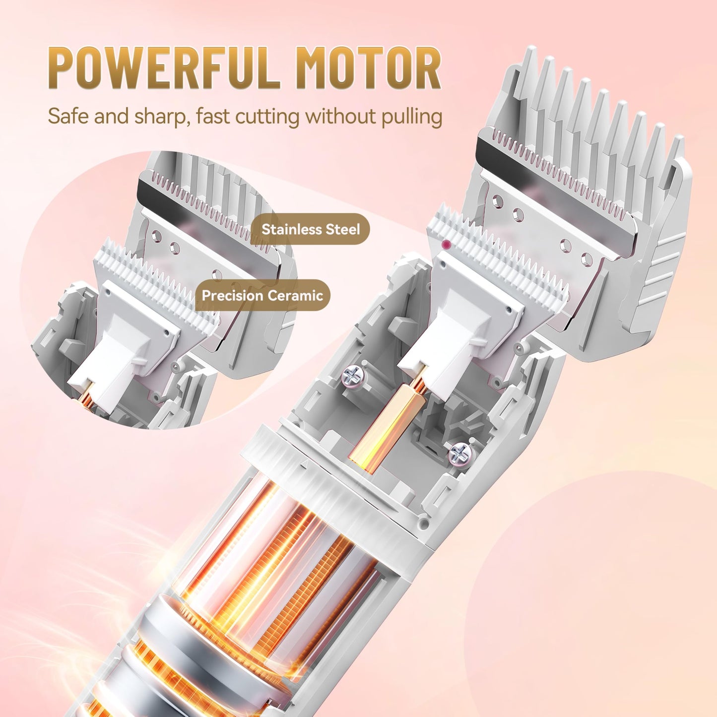 DERMAWAVE 5-in-1 Electric Bikini Trimmer for Women Pubic Hair, Waterproof Electric Razor Foil Shaver Hair Trimmer Epilator for Face, Nose, Ear, Bikini Beauty and Personal Care DERMAWAVE