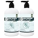 Zatural Natural Neem Shampoo & Conditioner Kit, Health Soothing & Healing For Sensative Scalp & Hair Nourish & Repair (16oz Shampoo & 16oz Beauty & Personal Care Zatural