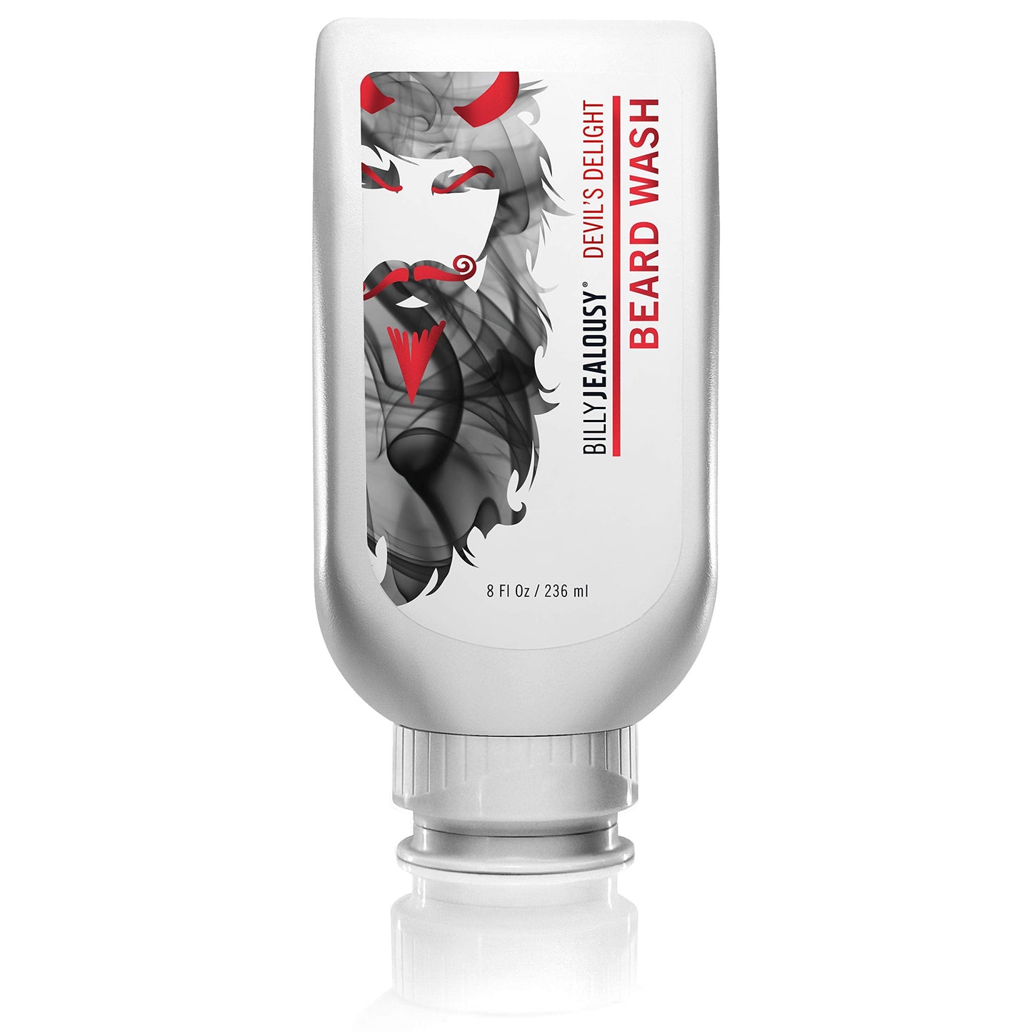 Billy Jealousy Devils Delight Beard Wash, Hydrating and Softening Facial Hair Shampoo, Removes Dirt and Gently Detangles, Sweet Black Pepper Beauty and Personal Care Billy Jealousy
