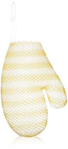 Unisex SUPRACOR Stimulite Bath Mitt (Gold/White) Beauty & Personal Care Supracor