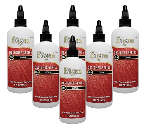 Bigen Semi-Permanent Haircolor #Cl4 Coral 3 Ounce (Pack of 6) Beauty & Personal Care Bigen