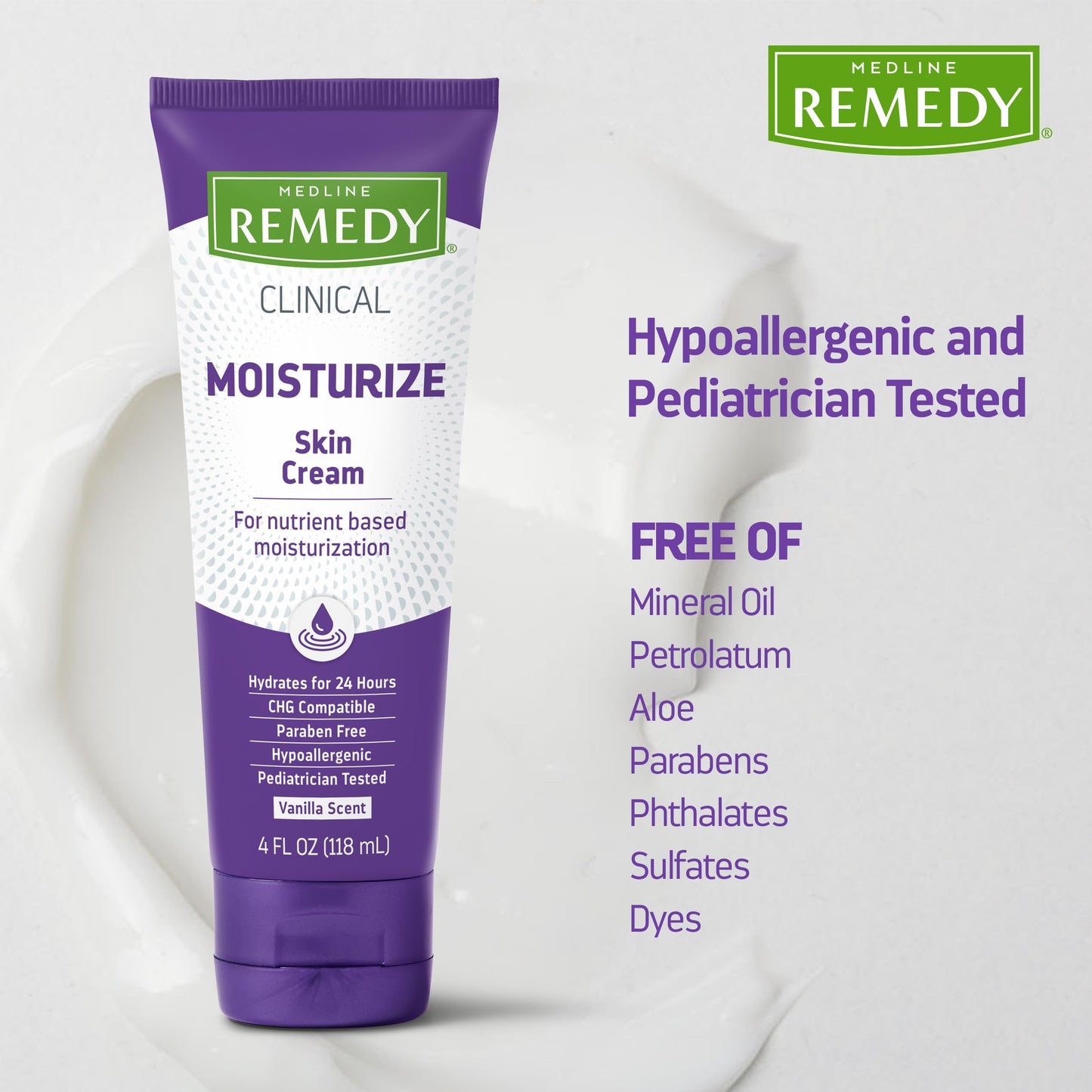 Medline Remedy Phytoplex Nourishing Skin Cream Moisturizer, 4 Fl. Oz (Pack of 2) Beauty & Personal Care Medline Remedy