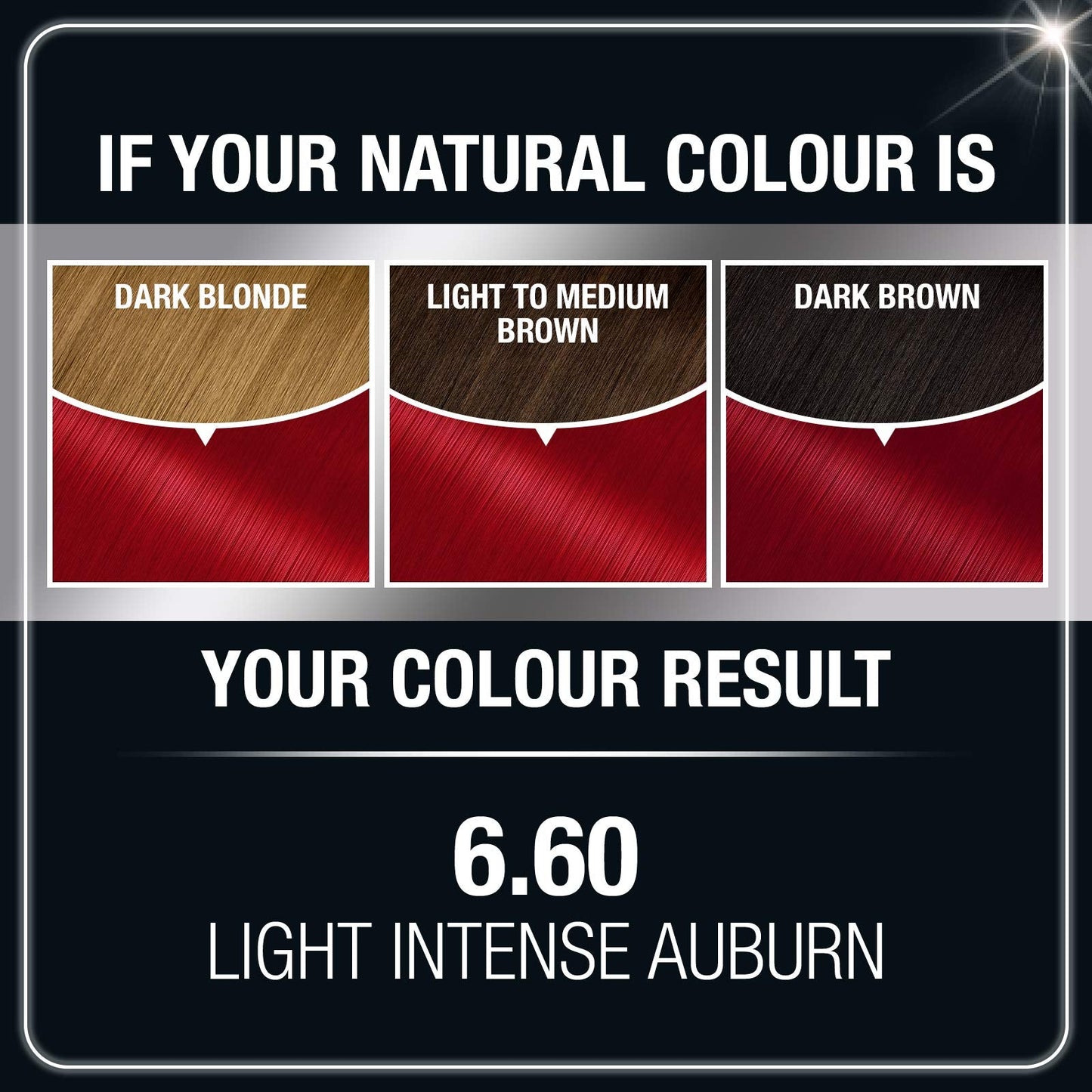 Garnier Olia Bold Ammonia Free Permanent Hair Color (Packaging May Vary), 6.60 Light Intense Auburn, Red Hair Dye, Pack of 1 Beauty & Personal Care Garnier