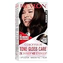 Revlon ColorSilk Tone + Gloss + Care Demi Permanent Hair Color, Dye Kit with Leave-In Scalp and Haircare Serum, 2x Shinier, 4x Stronger, 3 Brown Beauty & Personal Care REVLON