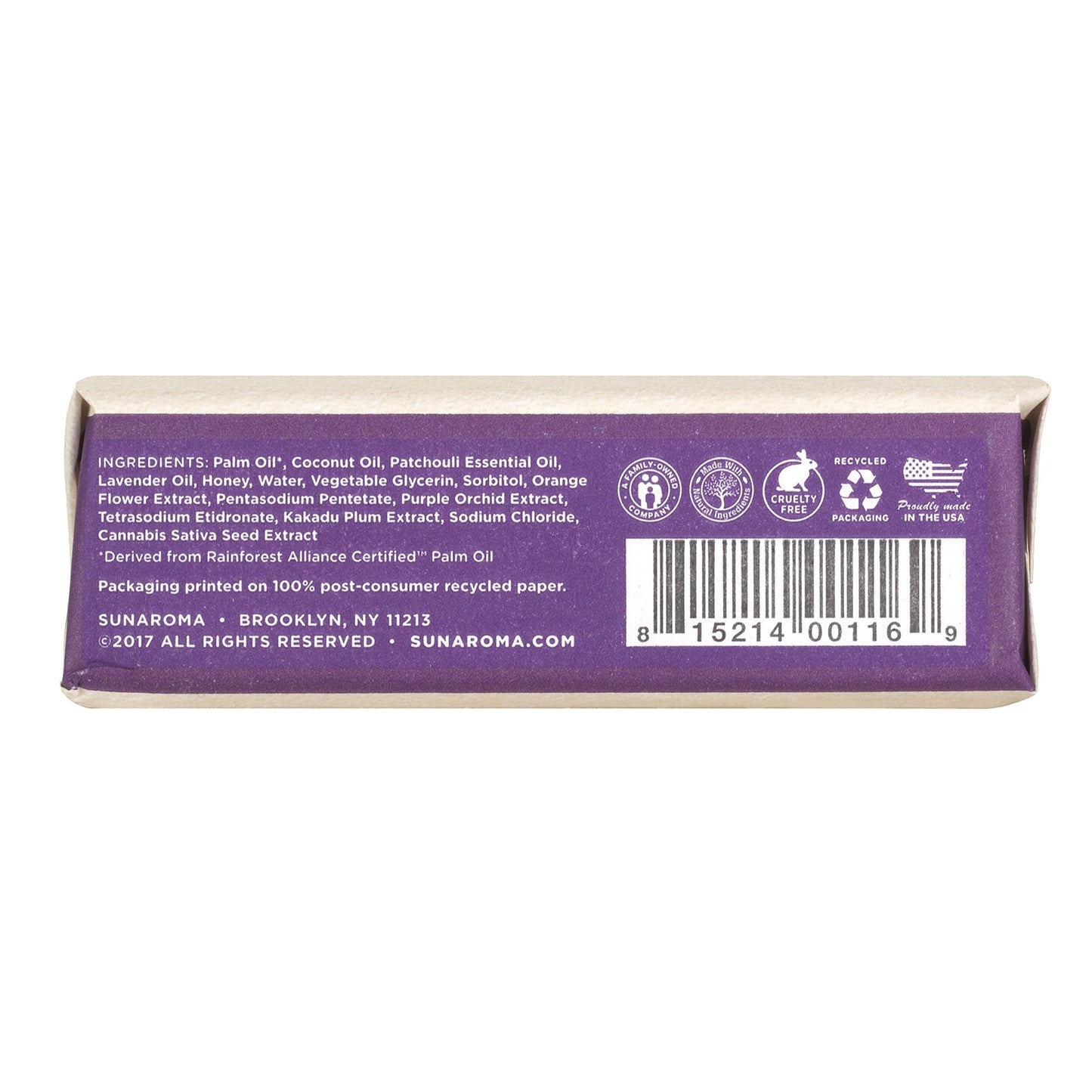 Sunaroma Patchouli Oil Relaxing Body Bar, 8 oz Beauty & Personal Care SUNAROMA