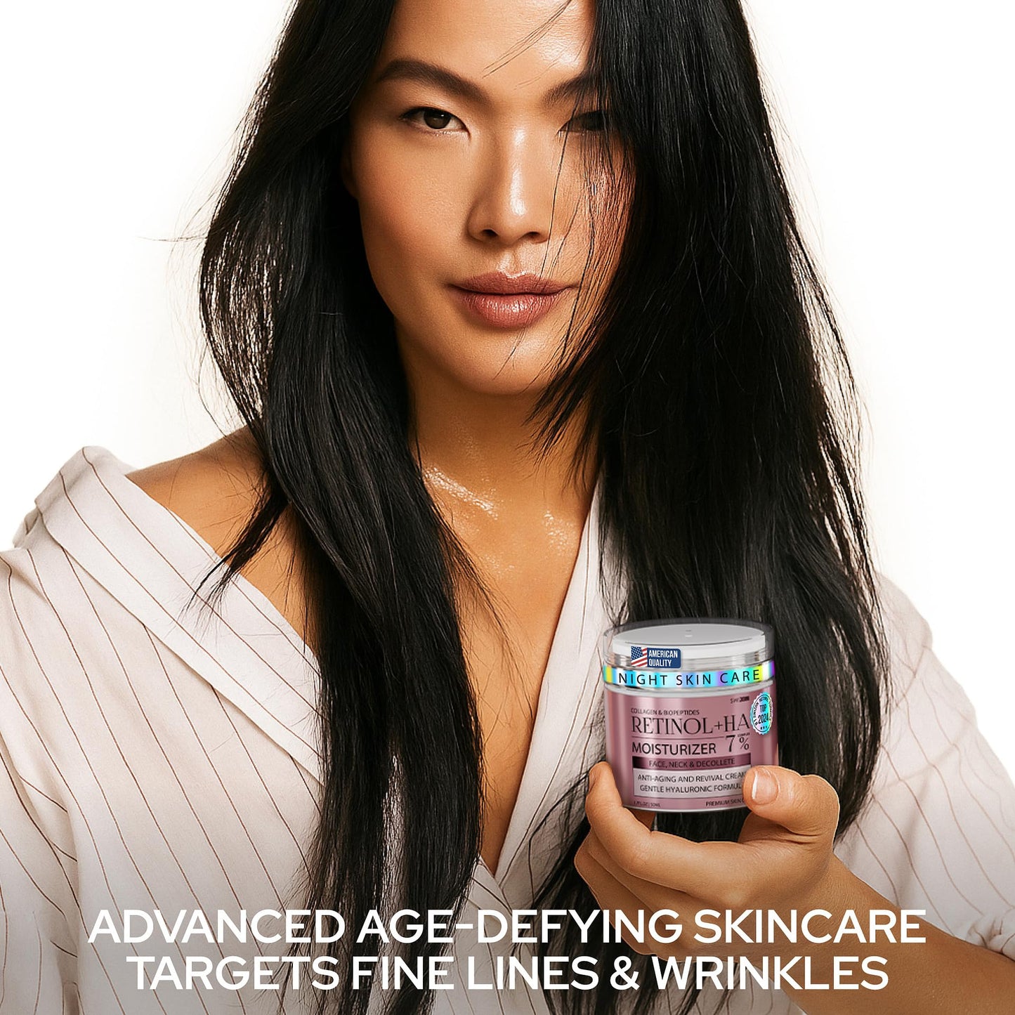 Retinol Face Cream - Premium Anti-Aging Moisturizer w/Collagen, Hyaluronic & Centella for Youthful Radiance - Firming, Tightening & Hydrating Skincare Beauty & Personal Care SWIZON