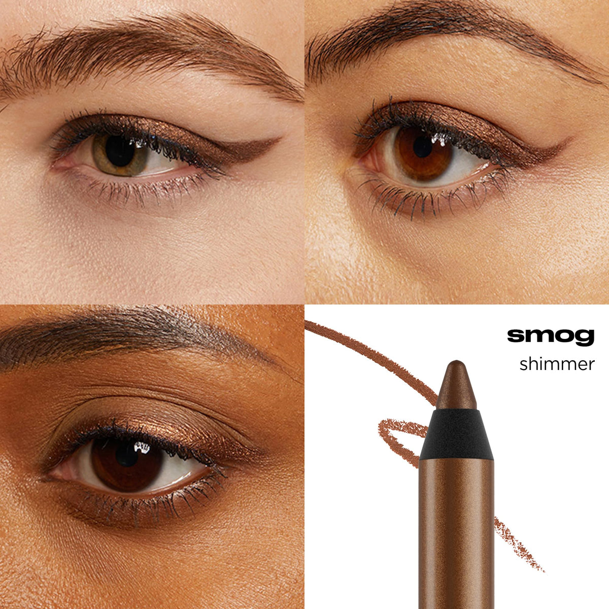 URBAN DECAY 24/7 Glide-On Waterproof Eyeliner Pencil - Smudge-Proof, Long-Lasting, Transfer-Proof, Up to 16HR Wear, Smooth No-Tug Formula, Smog Beauty & Personal Care URBAN DECAY