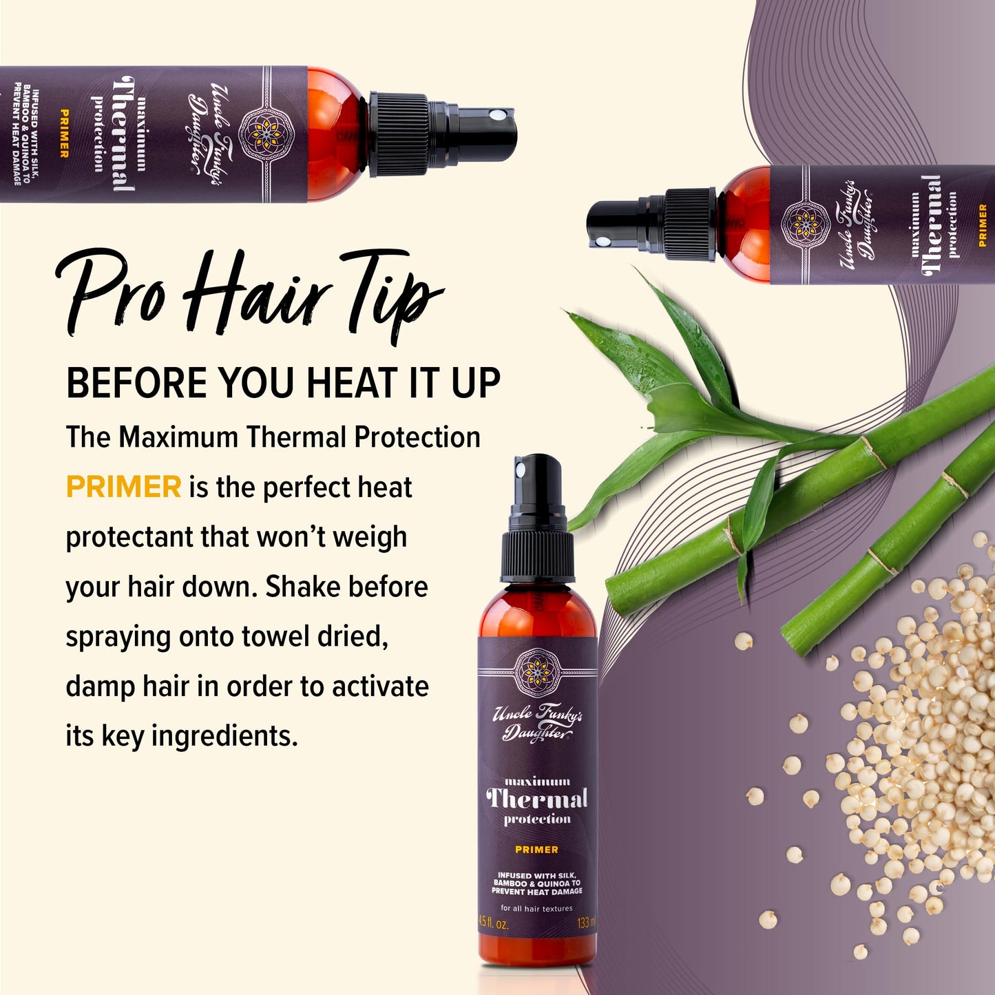 Uncle Funky's Daughter Maximum Thermal Protection Primer Beauty & Personal Care Uncle Funky's Daughter