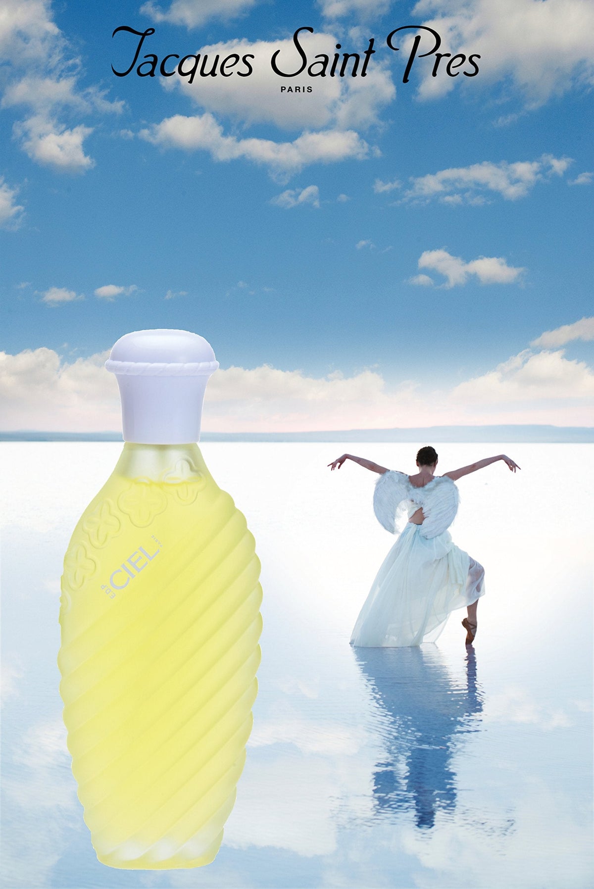 Jacques Saint Pres CIEL - Eau De Parfum for Women- Soft, Powdery Scent - Notes of Vanilla, White Rose, & Different Flowers- Feminine, Exquisite Beauty & Personal Care Jacques Saint Pres