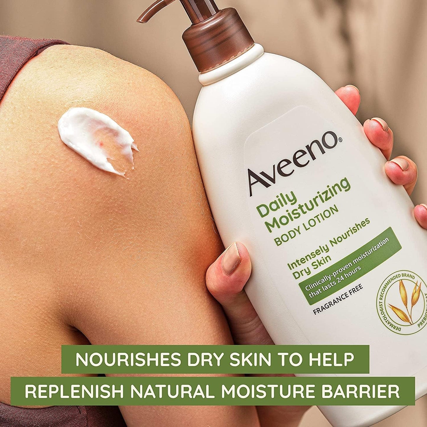 Aveeno Active Naturals Daily Moisturizing Lotion Pump, 12 oz Beauty & Personal Care Aveeno