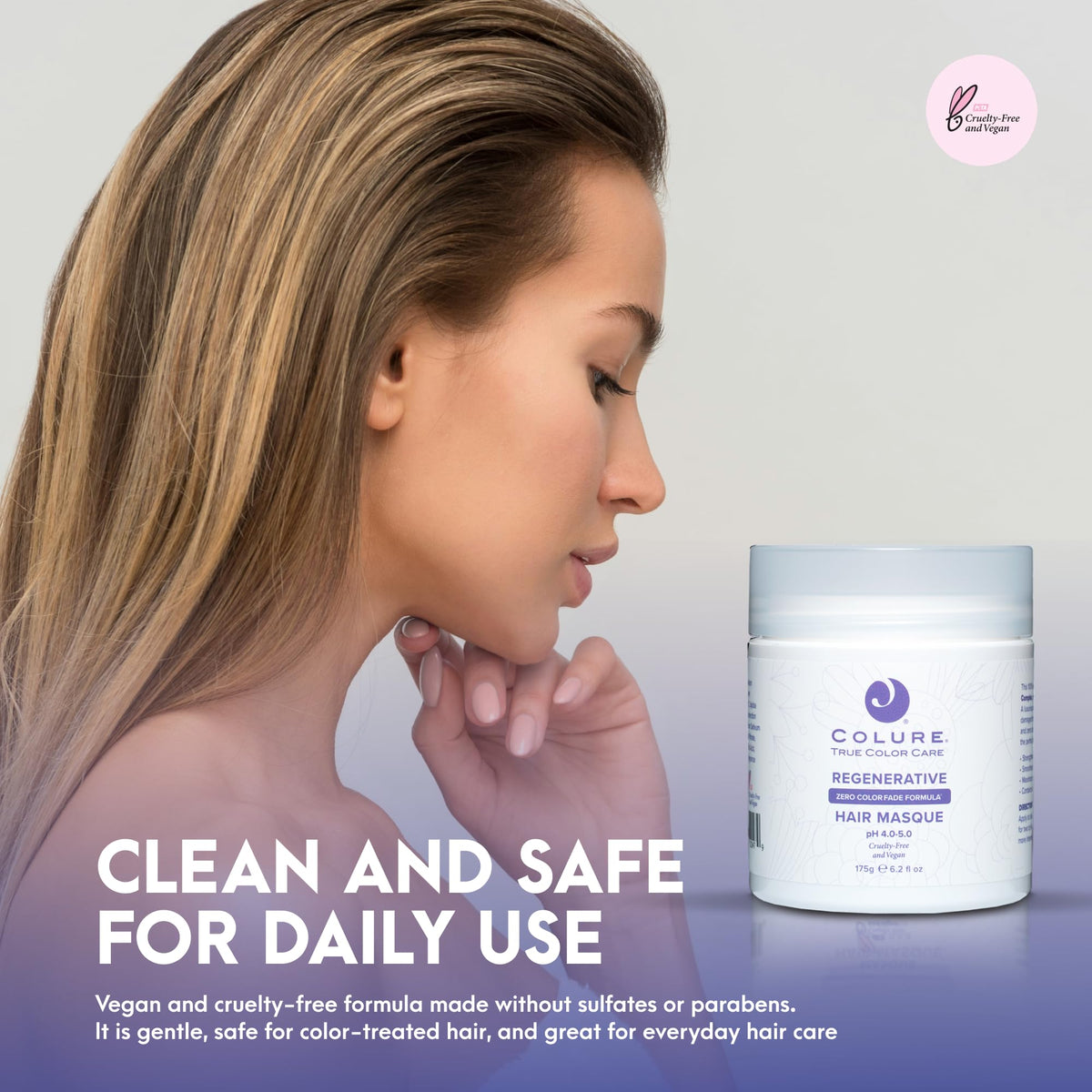 COLURE Essential Therapy Masque 6.2 oz - Ultra Rich Deep Conditioning Hair Treatment for Dry Damaged Brittle Scalp Care