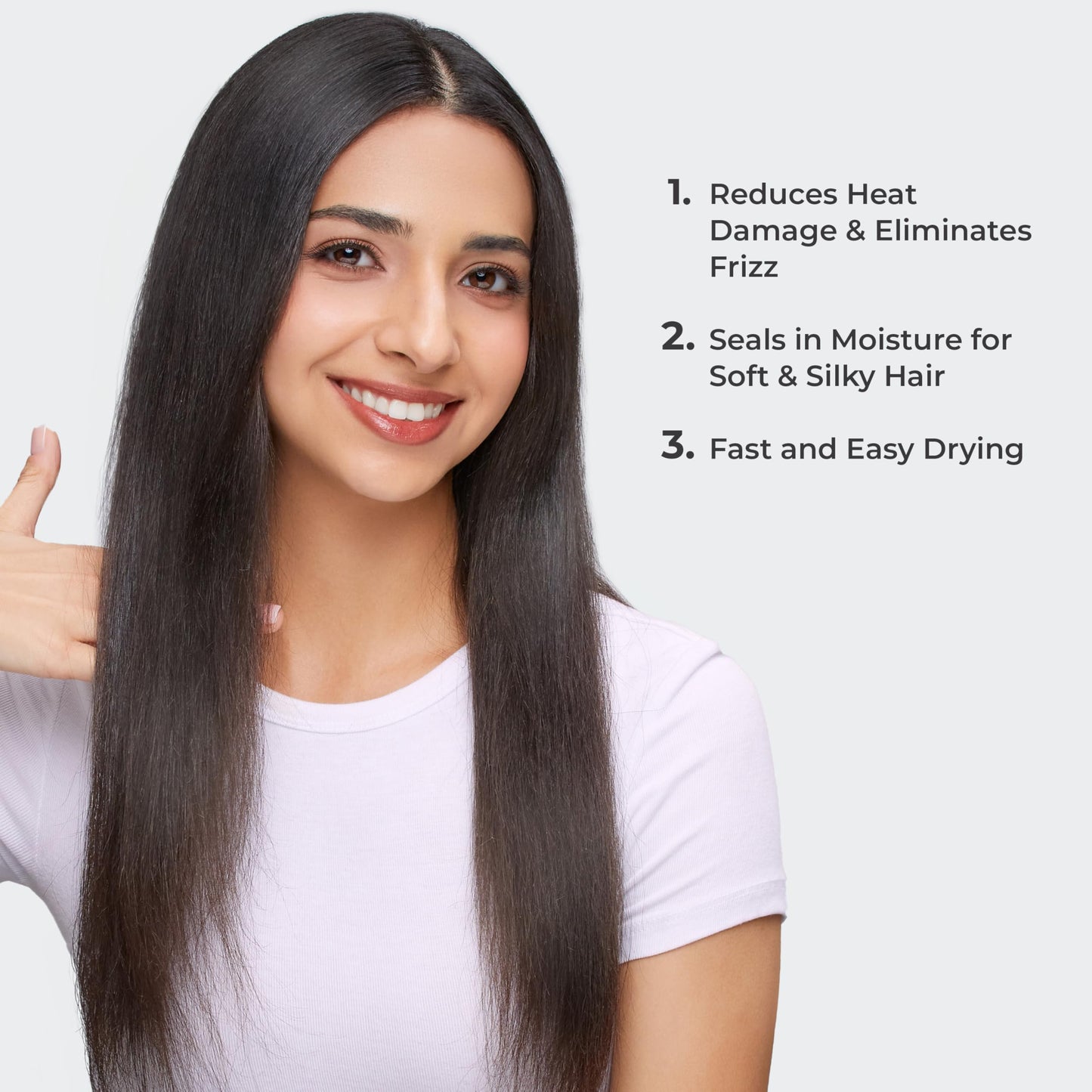 KISS 1875 Watt Pro Tourmaline Ceramic Hair Dryer, Styling Edition, 3 Heat Settings, 2 Speed Settings, Cool Shot Button, 7 Blow Dryer Accessories Beauty & Personal Care KISS