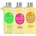 Autumn Shower Bath and Body Oil with Sweet Almond Jojoba, Shea Butter, Rose Water, Coconut Bath Oils Mother's Day Gift for Women, Multiuse Oil Beauty & Personal Care Autumn Shower