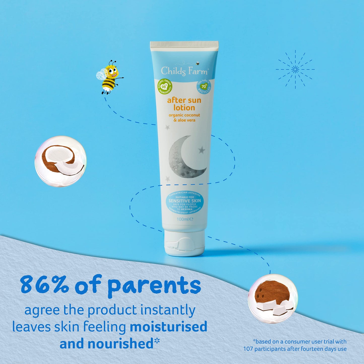 Childs Farm After Sun for Cool Skin 100ml Beauty & Personal Care Childs Farm