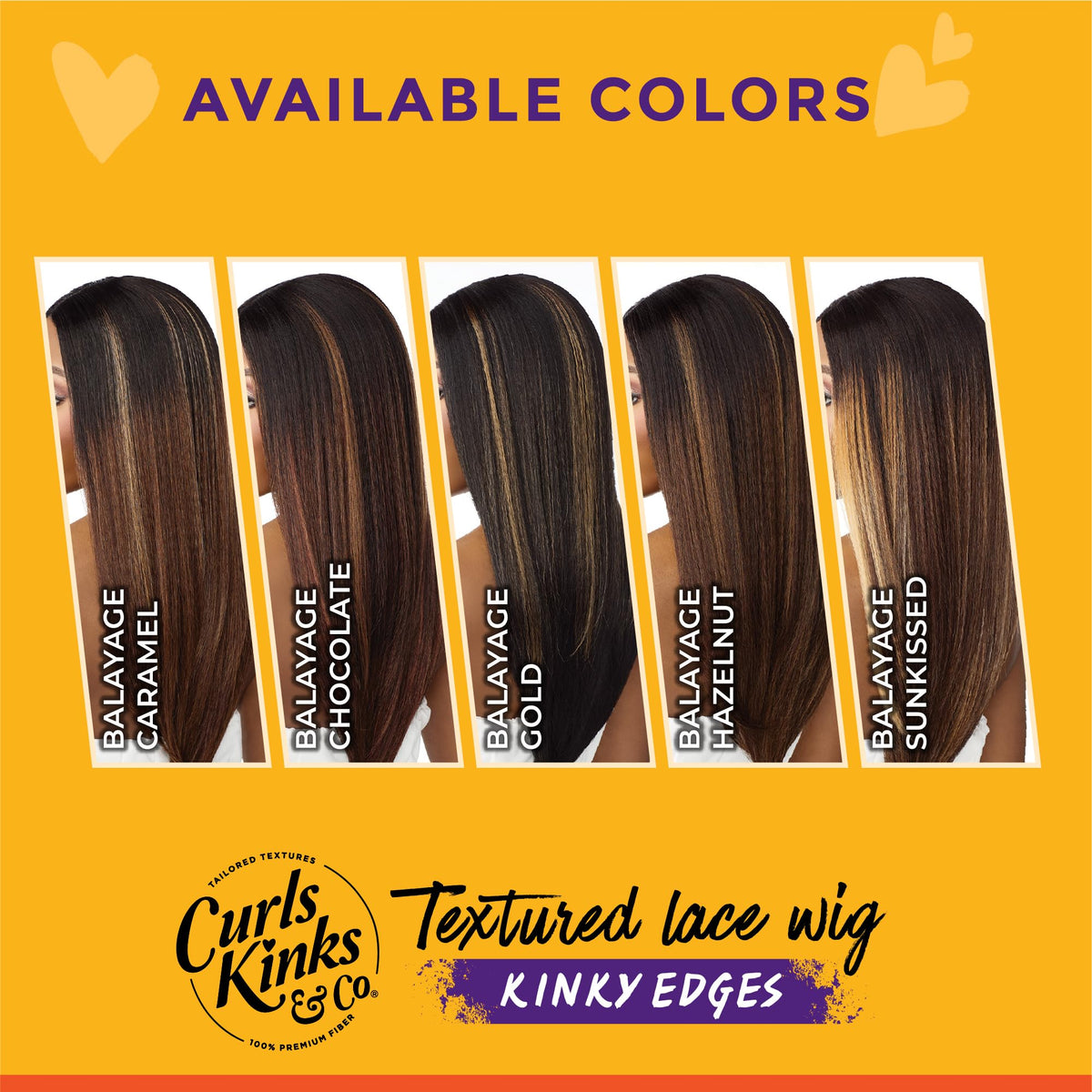 Sensationnel CKCO Kinkyedges Wig-Kinky Zigzag Curl 14 Inch, 1B OFFBLACK