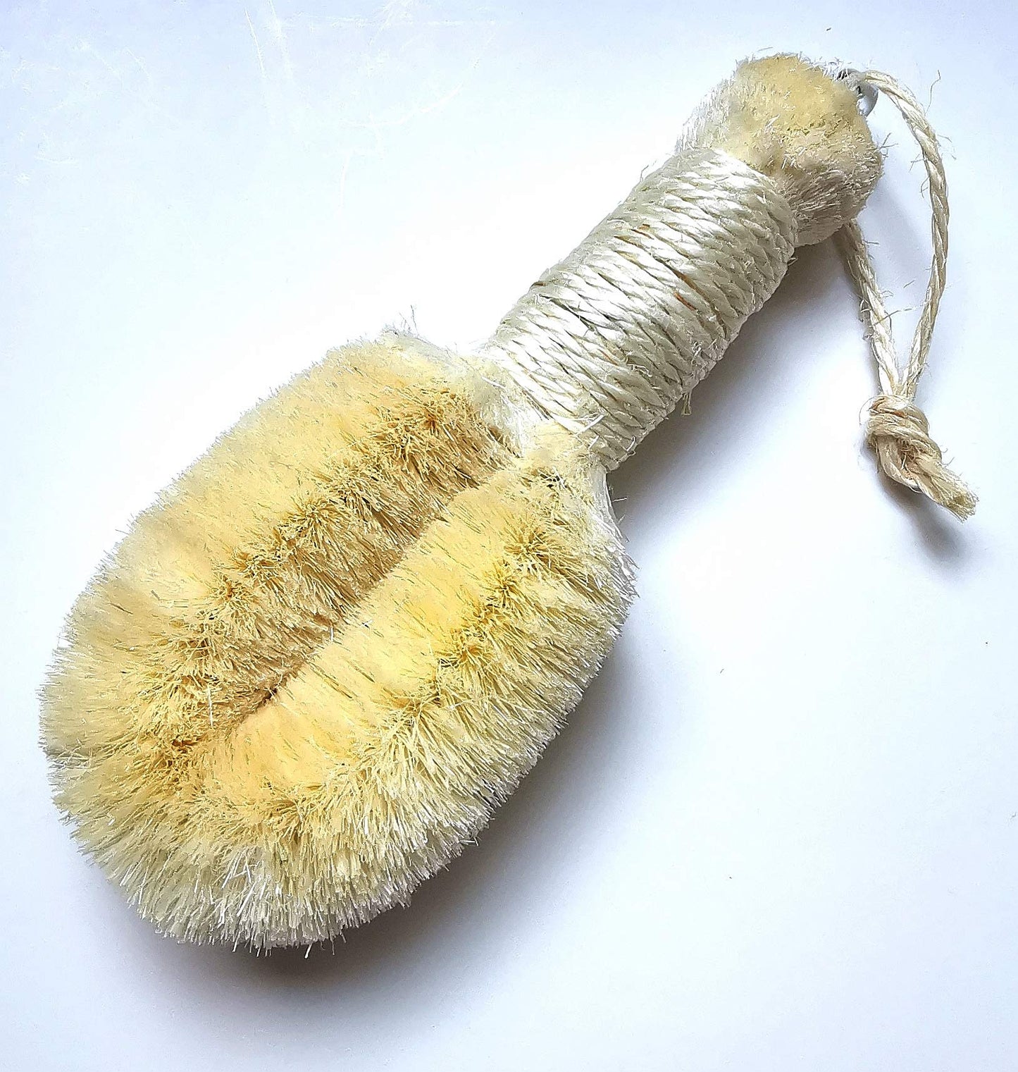 Dry Skin Bath Body Brush-100% Pure Natural Sisal Bristle. 9" Length Beauty & Personal Care Spa Plus