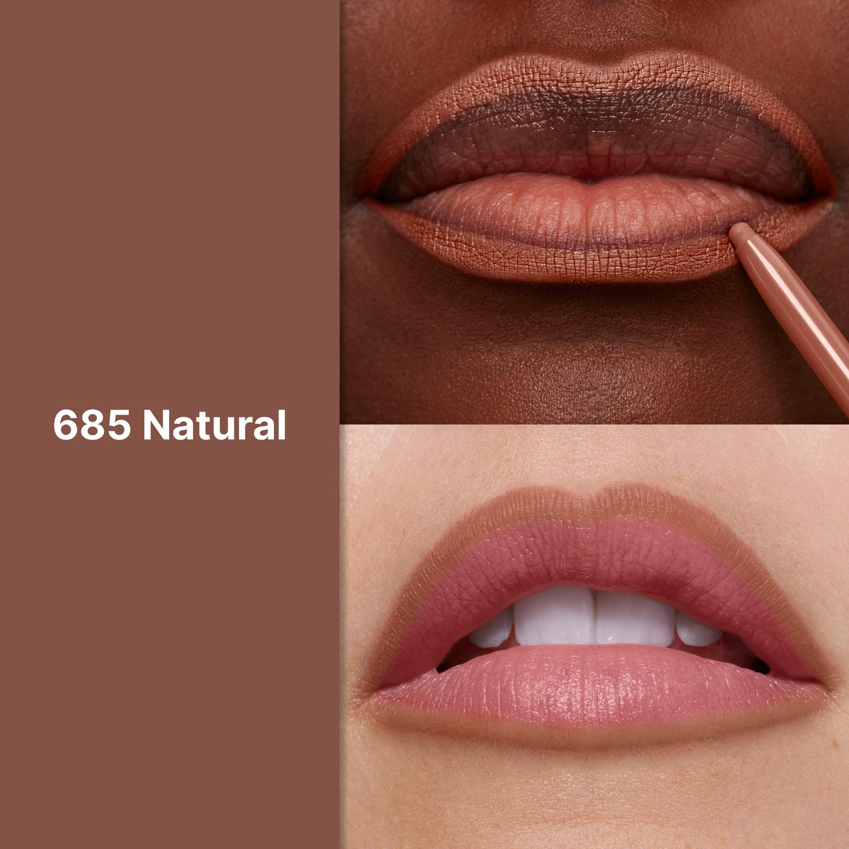 Revlon Colorstay Lip Liner Makeup with Built-in-Sharpener, Longwear Rich Colors, Stocking Stuffer for Women, 685 Natural, 0.01 oz Beauty & Personal Care REVLON