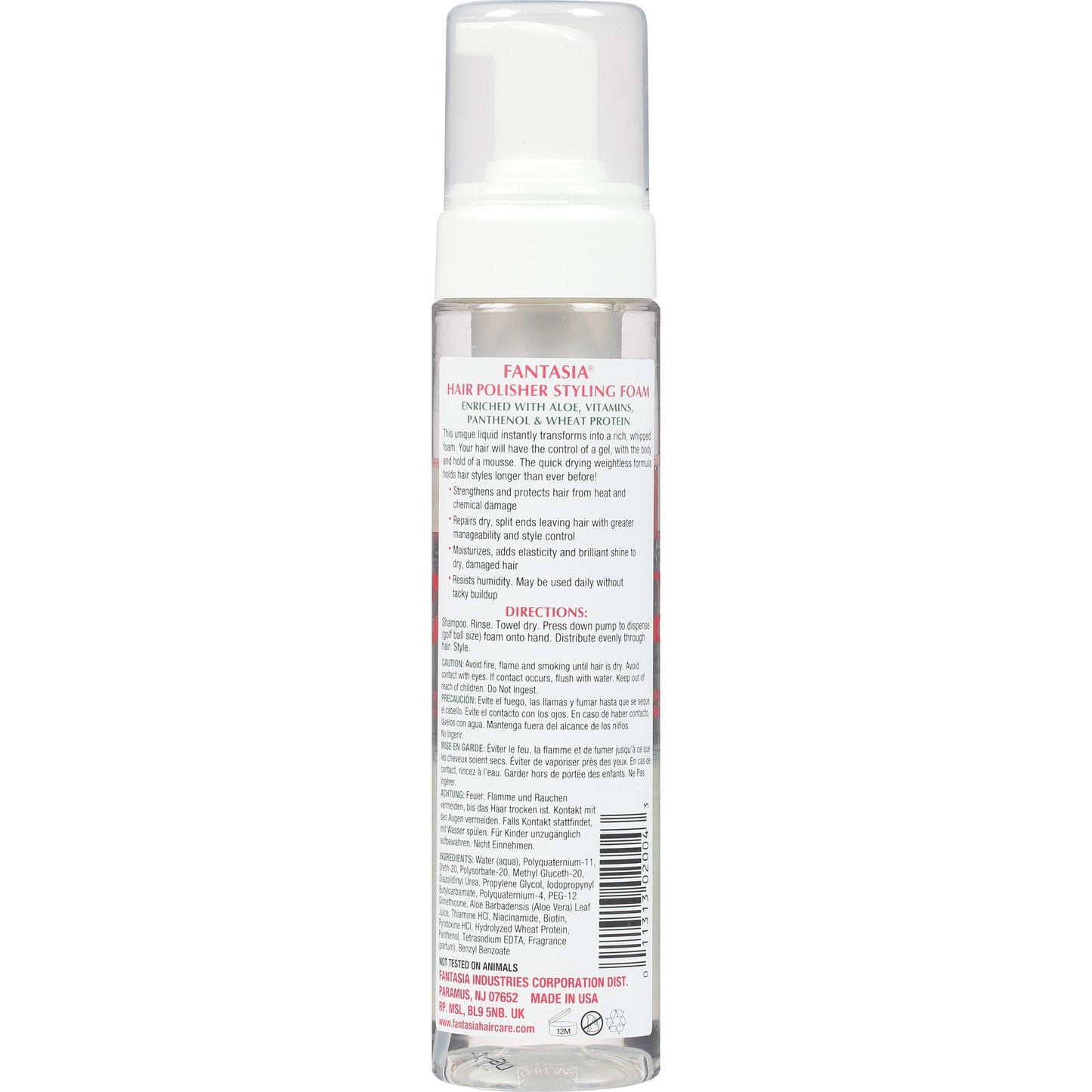 Fantasia Polisher Style Foam, 8.5 Ounce, IC202004 Beauty & Personal Care Fantasia