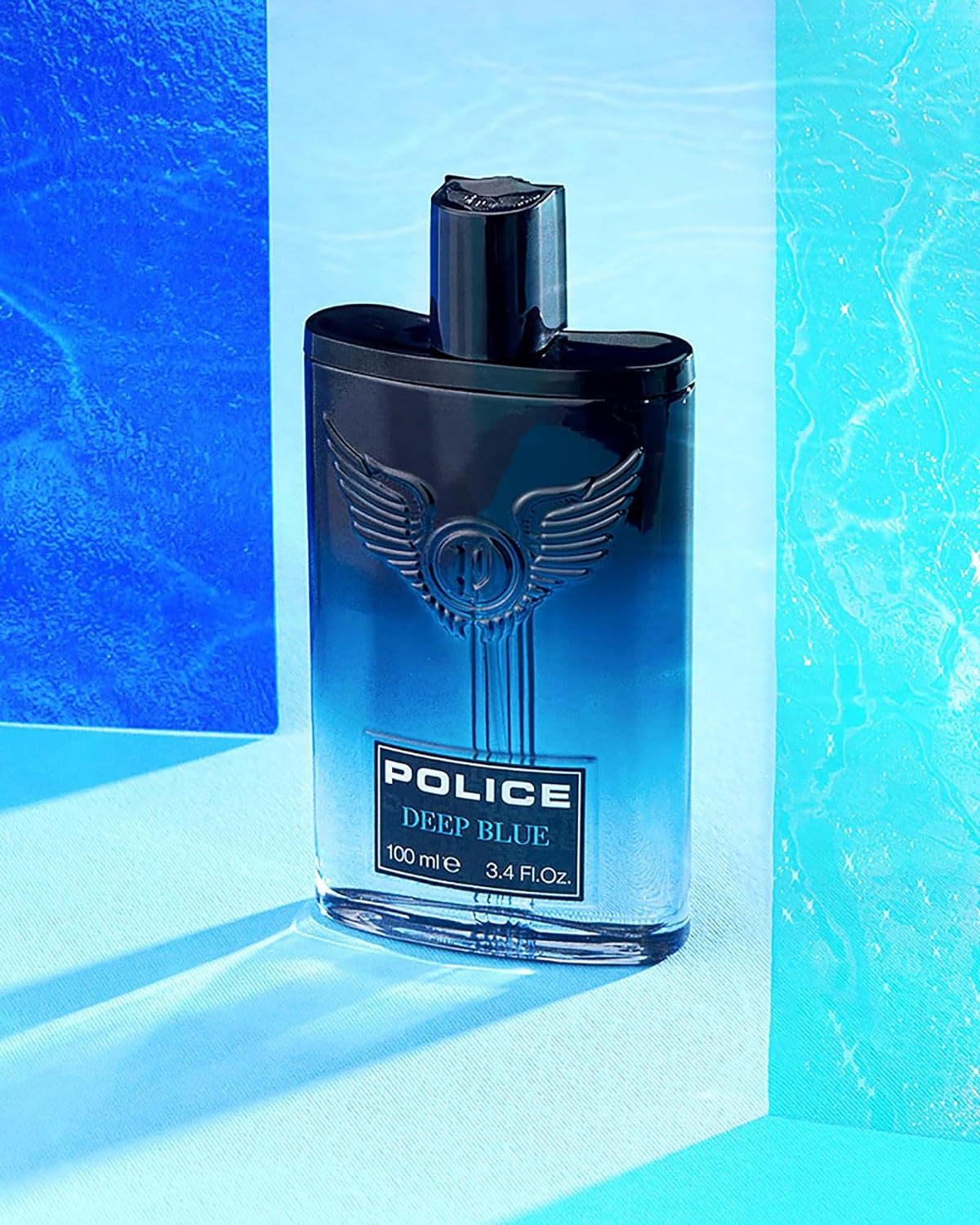 Police Deep Blue By Police - Fragrance For Men - Bold, Refreshing Scent - Top Notes Of Bergamot And Black Pepper - Middle Notes Of Orange Blossom Beauty & Personal Care Police