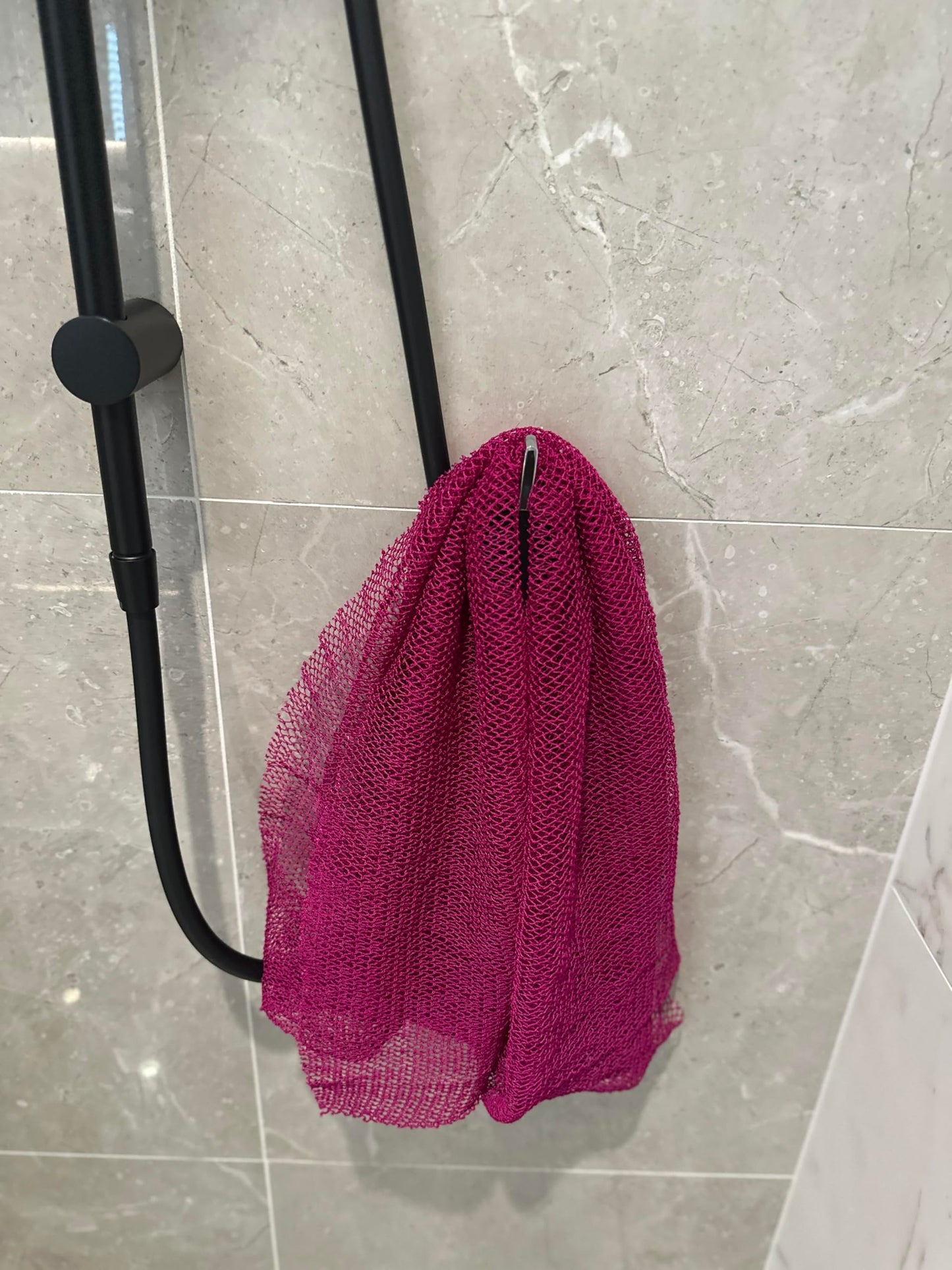 Body exfoliator African net Sponge Authentic with Knots, Real, Long, exfoliating net Sponge with 22 Colors Available Made for Both Men and Women as Beauty and Personal Care AFRICANA BEAUTY