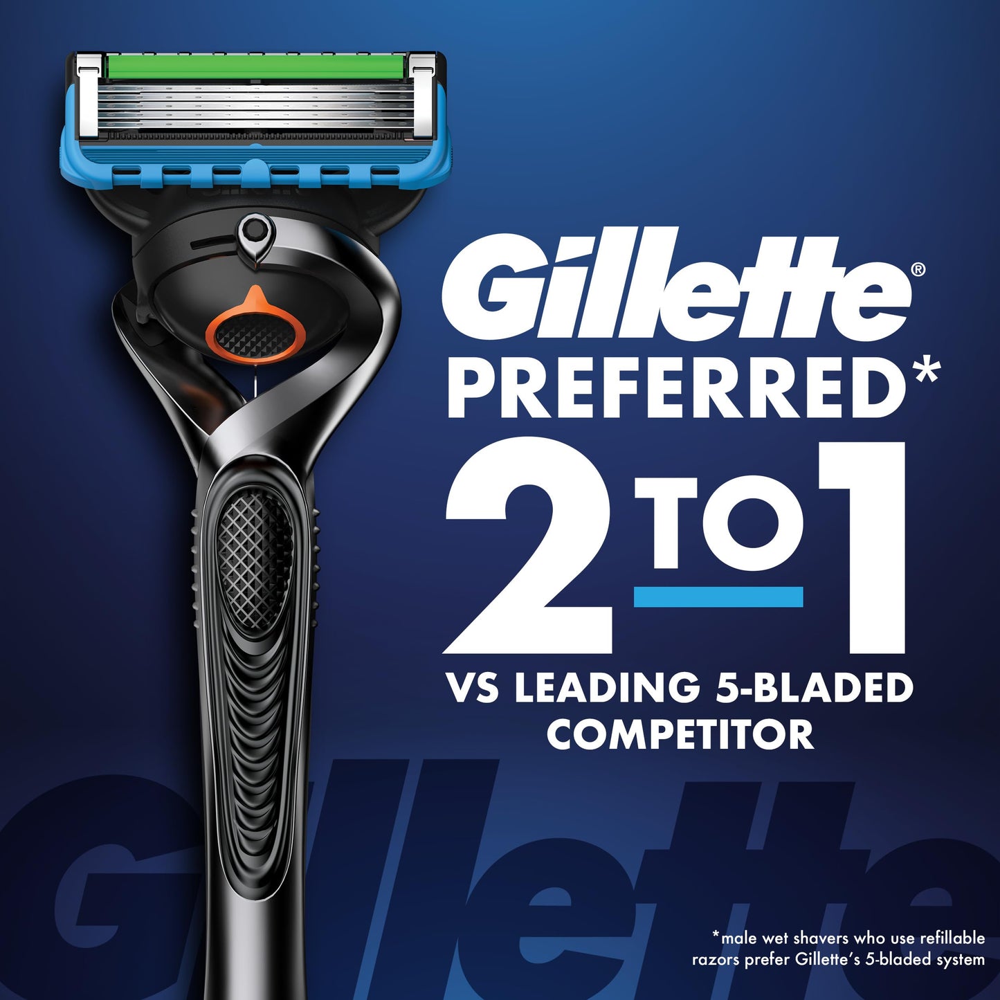 Gillette Fusion5 ProGlide Razor for Men, 12 Blade Refills with Precision Trimmer Beauty and Personal Care Gillette
