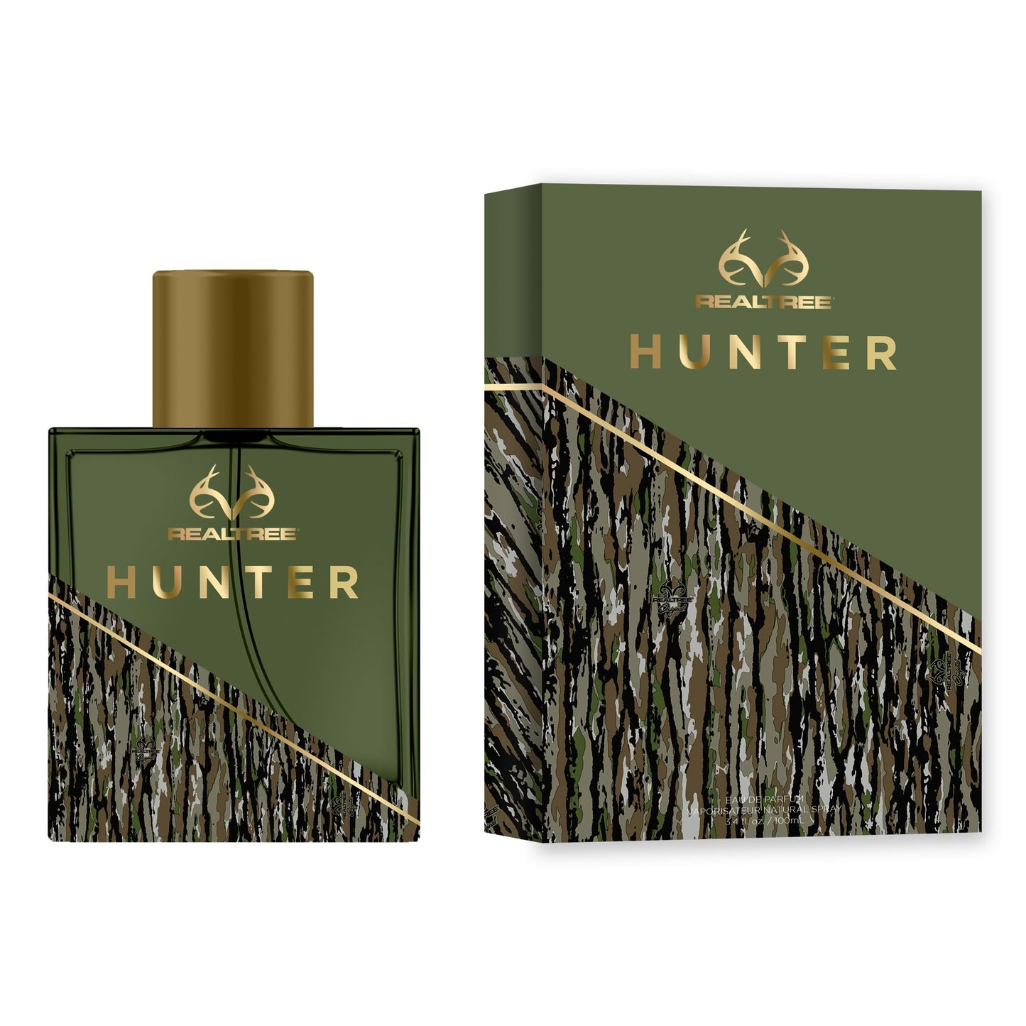 Realtree Hunter for Him Eau de Parfum, 3.4 fl. oz. Beauty & Personal Care Realtree