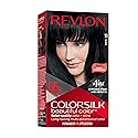 Revlon Colorsilk Beautiful Color Permanent Hair Color, Long-Lasting High-Definition Color, Shine & Silky Softness with 100% Gray Coverage, Ammonia Beauty & Personal Care REVLON
