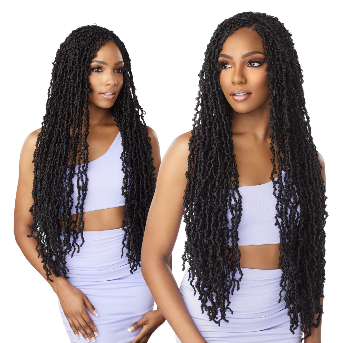 Sensationnel Lulutress Crochet Hair-3X Twisted Distressed Locs 26in,1pk 30
