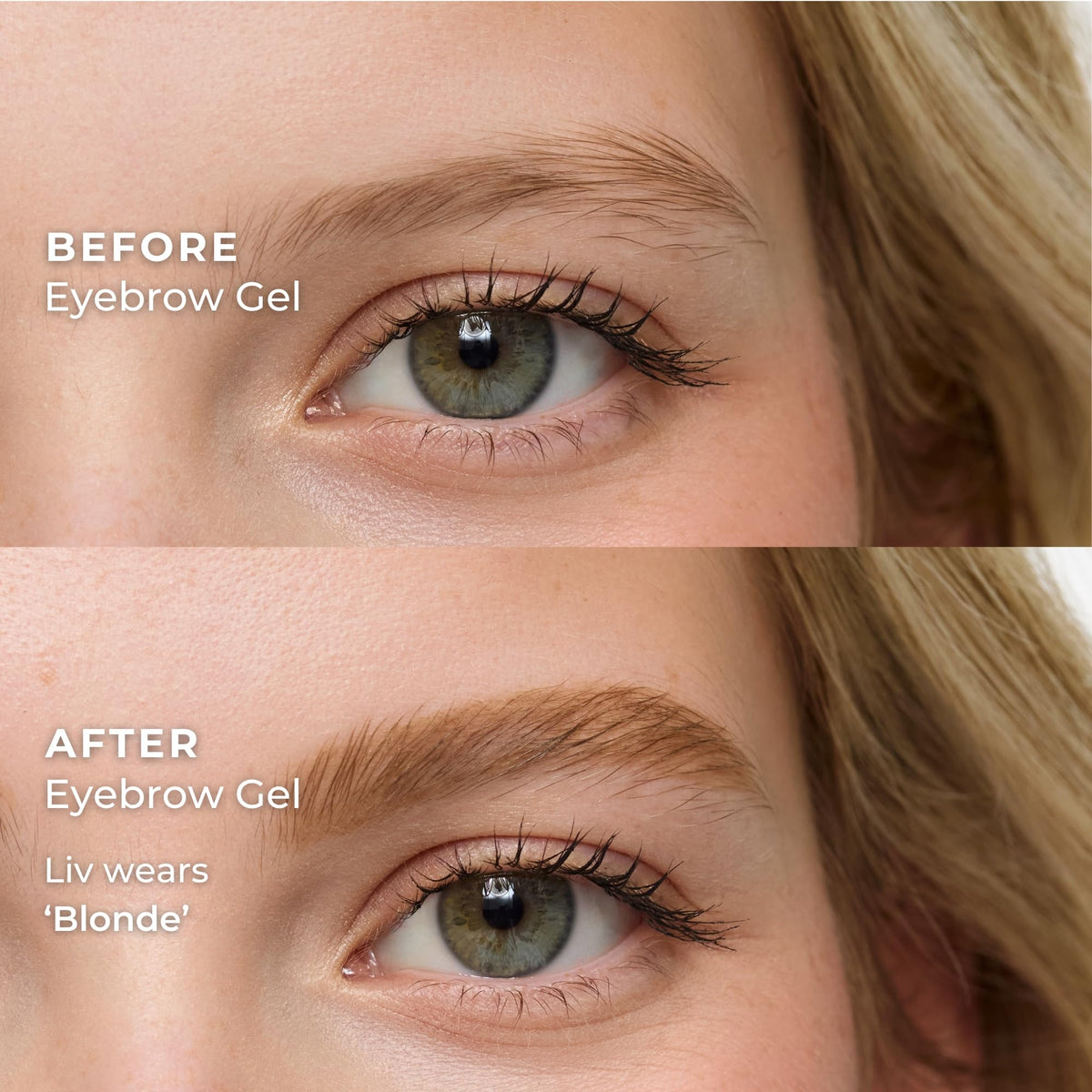 WUNDERBROW Eyebrow Gel, Waterproof, Smudgeproof, Long Lasting, Shade: Blonde, Vegan and Cruelty-Free