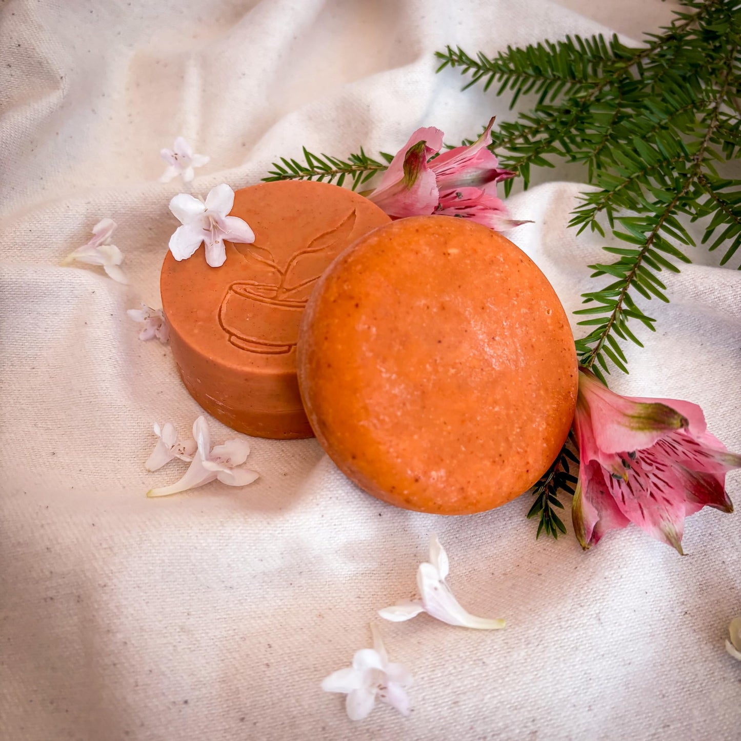 Lucky Locks | Pick Your Scent | Natural Shampoo & Conditioner Bar Set | Zero Waste Hair Care | Sulfate Free (Spring Blossom) Beauty & Personal Care Hammond Herbs