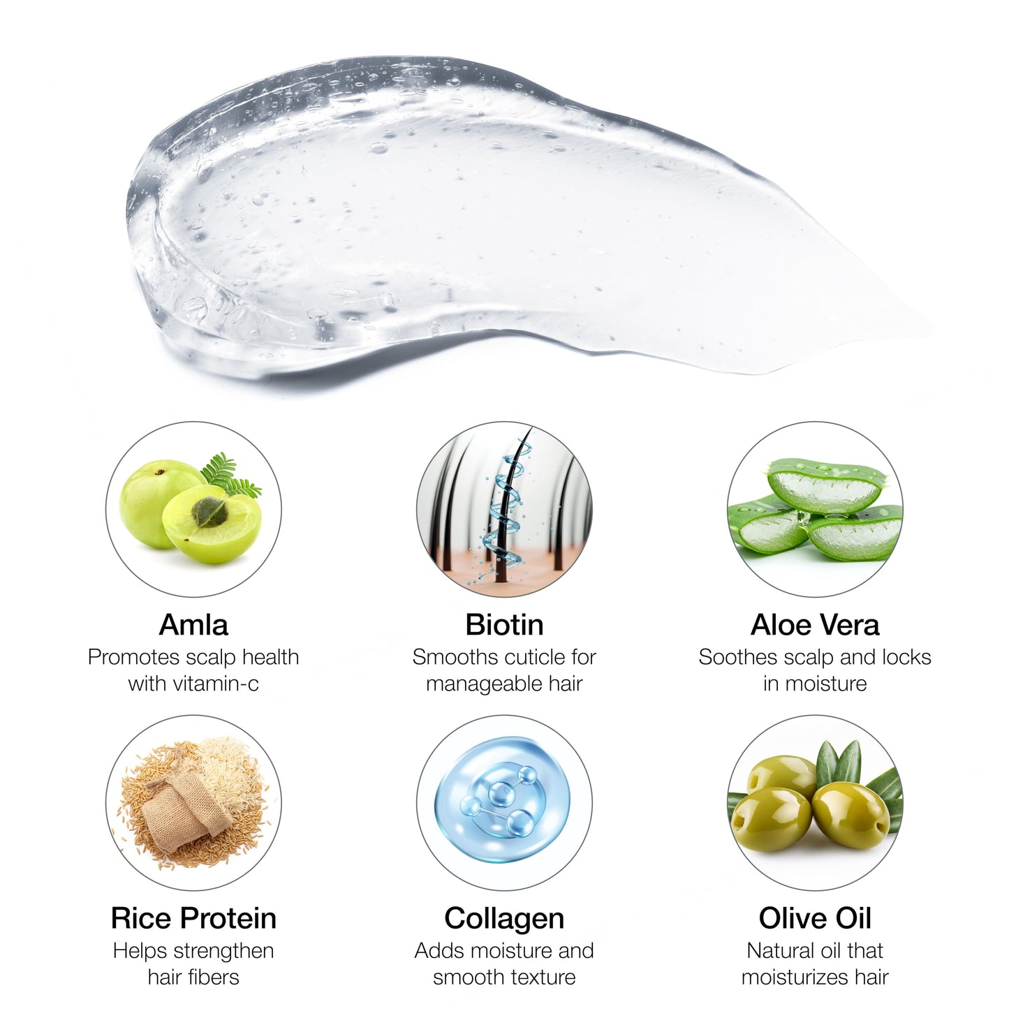 Lux Collection Edge Lux Silver+ Edge Control Gel 4C with Collagen, Aloe Vera, Castor Oil, Keratin, Biotin, and Olive Oil - Non-Flaking, Non-Greasy Beauty & Personal Care Lux Collection